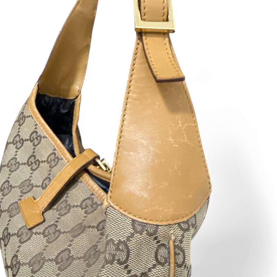 Gucci Gucci - Sherry Line Vintage Beige Shoulder Bag Monogram Size ONE SIZE - 4 Thumbnail