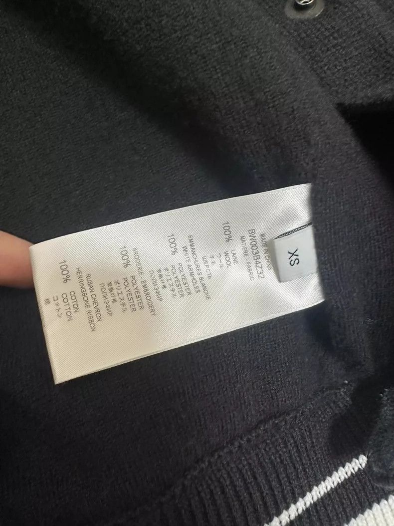 Givenchy Givenchy Classic Baseball Jacket with Logo on Back Size US XS / EU 42 / 0 - 3 Thumbnail
