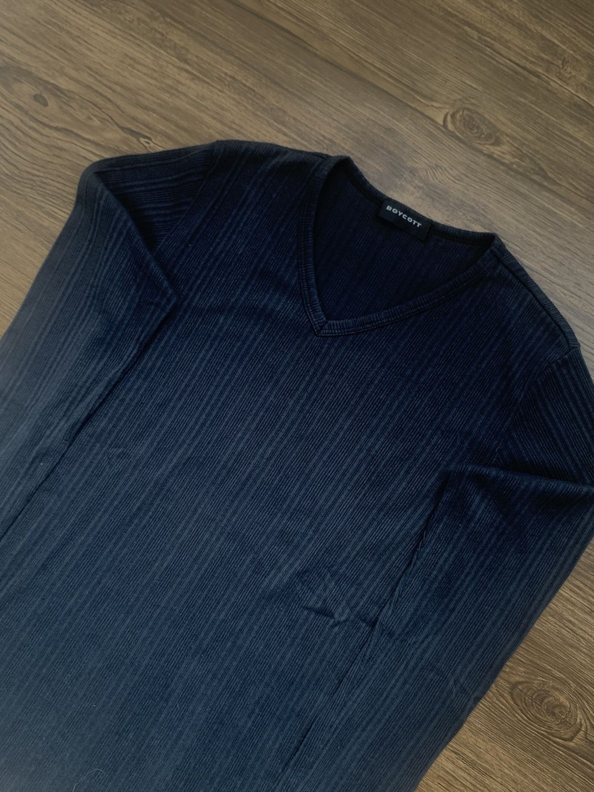 Japanese Brand 2000s japanese archive boycott y2k longsleeve tee Size US L / EU 52-54 / 3 - 2 Thumbnail