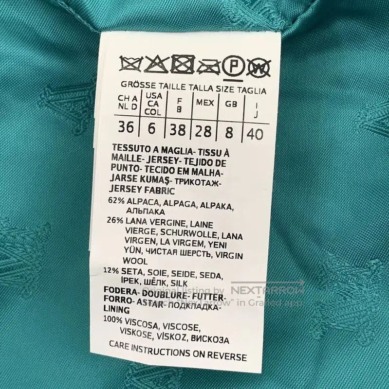 Max Mara MaxMara Teal Wool Coat for Women . Size M / US 6-8 / IT 42-44 - 6 Thumbnail