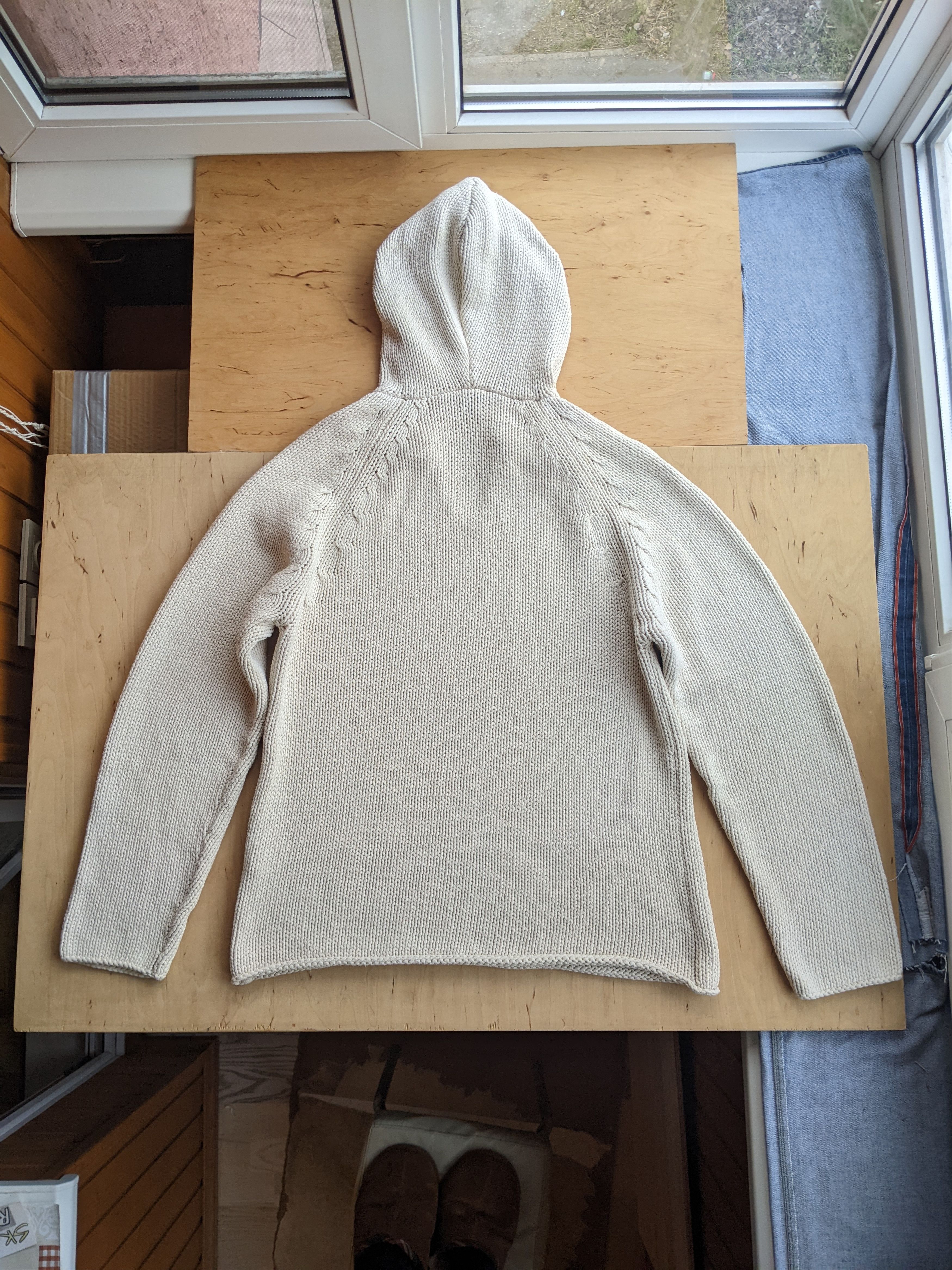 Japanese Brand L.O.G.G Knitted Hoodie Oversize Kanye West Cotton Gap Yeezy Size US L / EU 52-54 / 3 - 3 Thumbnail