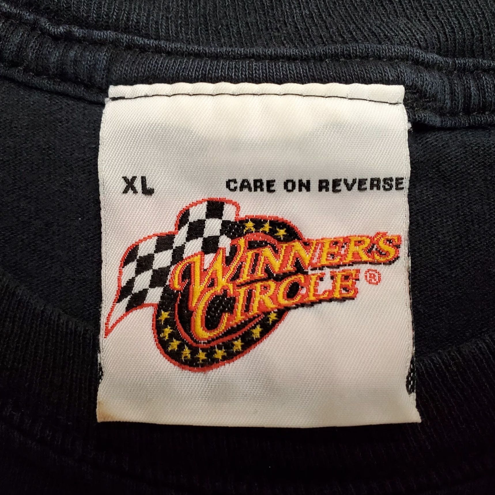 NASCAR VINTAGE Dale Earnhardt Nascar Shirt Mens XL Black Hall of Fame Tribute Jr TEE Size US XL / EU 56 / 4 - 3 Thumbnail