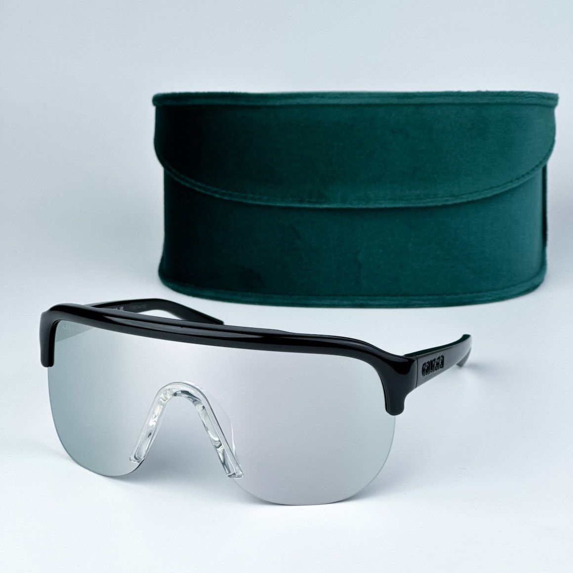 Gucci NEW Gucci GG1645S 003 Mirrored Unisex Mask Sunglasses Size ONE SIZE - 1 Thumbnail