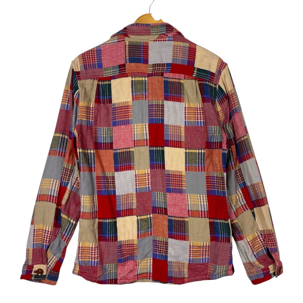 Paul Smith × R.Newbold 💥R.NEWBOLD PAUL SMITH PATCHWORK WORKER SHIRT Size US M / EU 48-50 / 2 - 8 Thumbnail