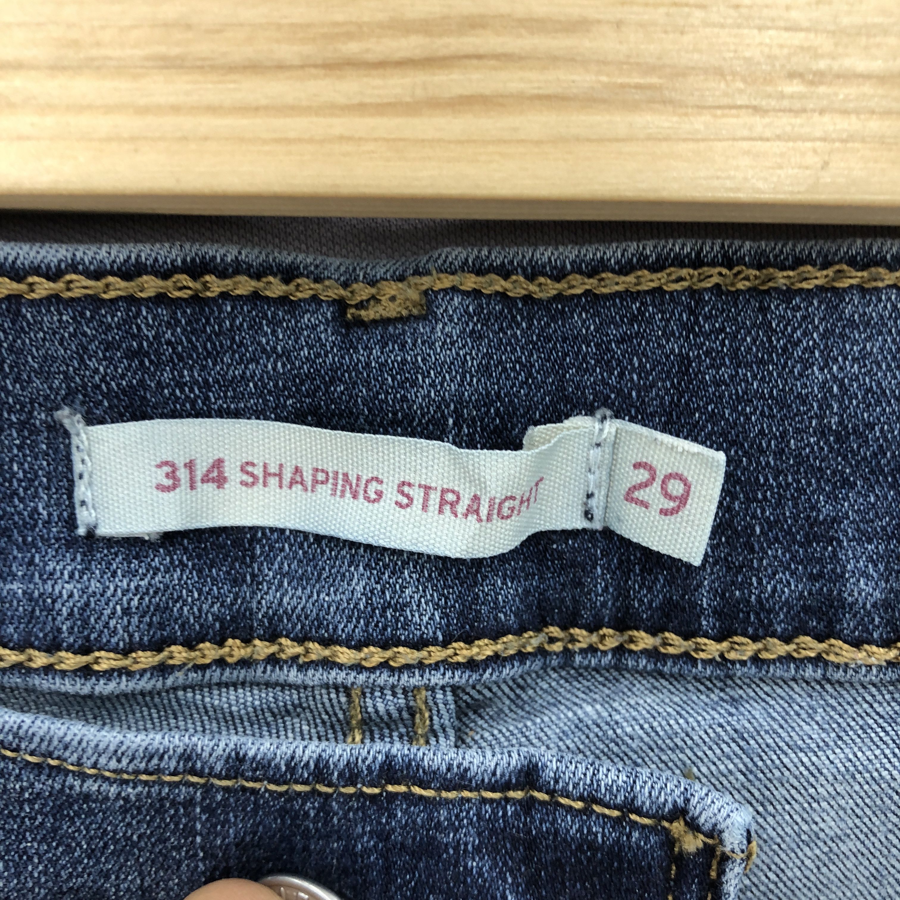Levi's Vintage Y2K Levis Faded Jeans Levi's 314 Light Wash Denim Size 28" / US 6 / IT 42 - 6 Thumbnail