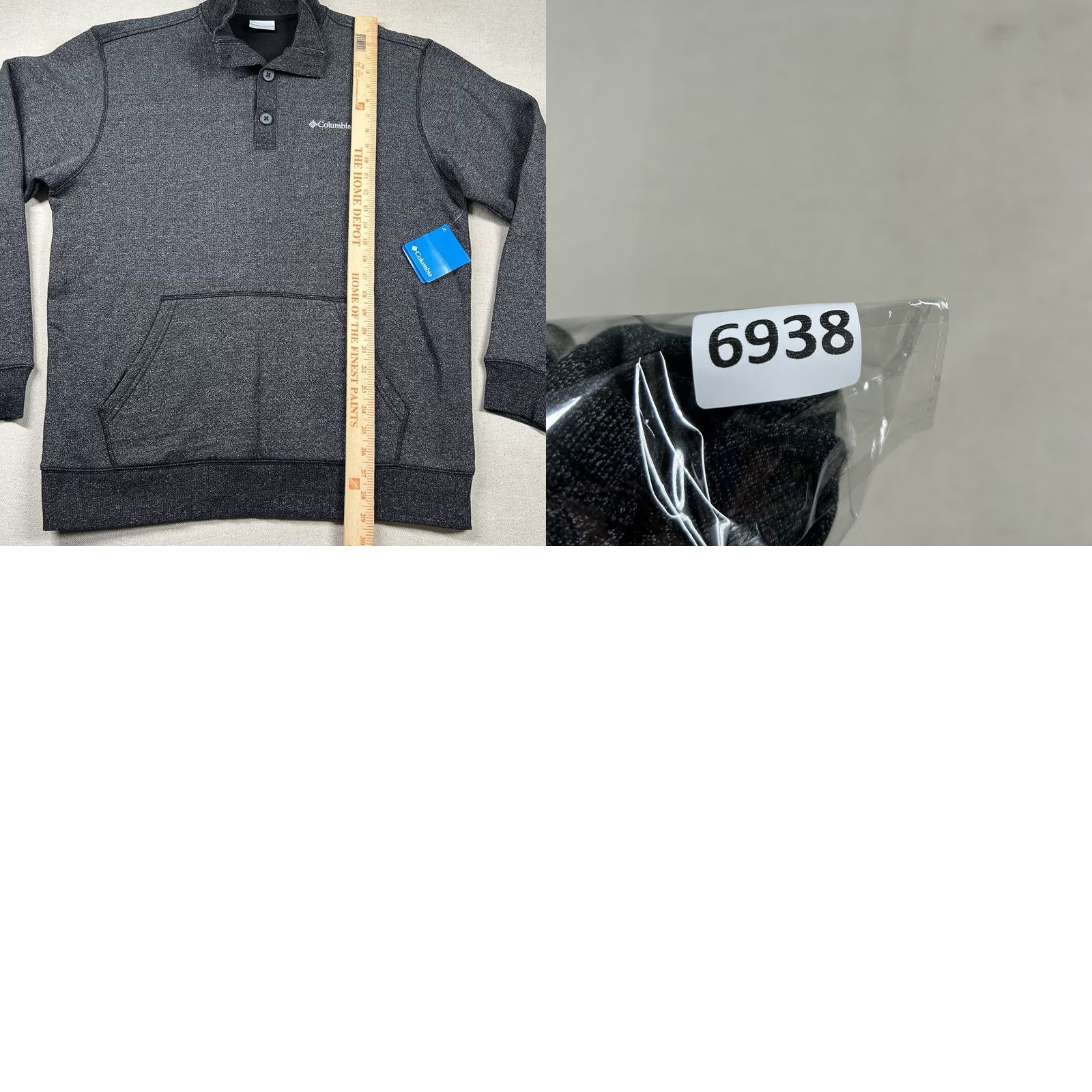 Greats Columbia Jacket Mens L Great Barlow Basin II Pullover Heathered Collared Pockets Size US L / EU 52-54 / 3 - 8 Thumbnail