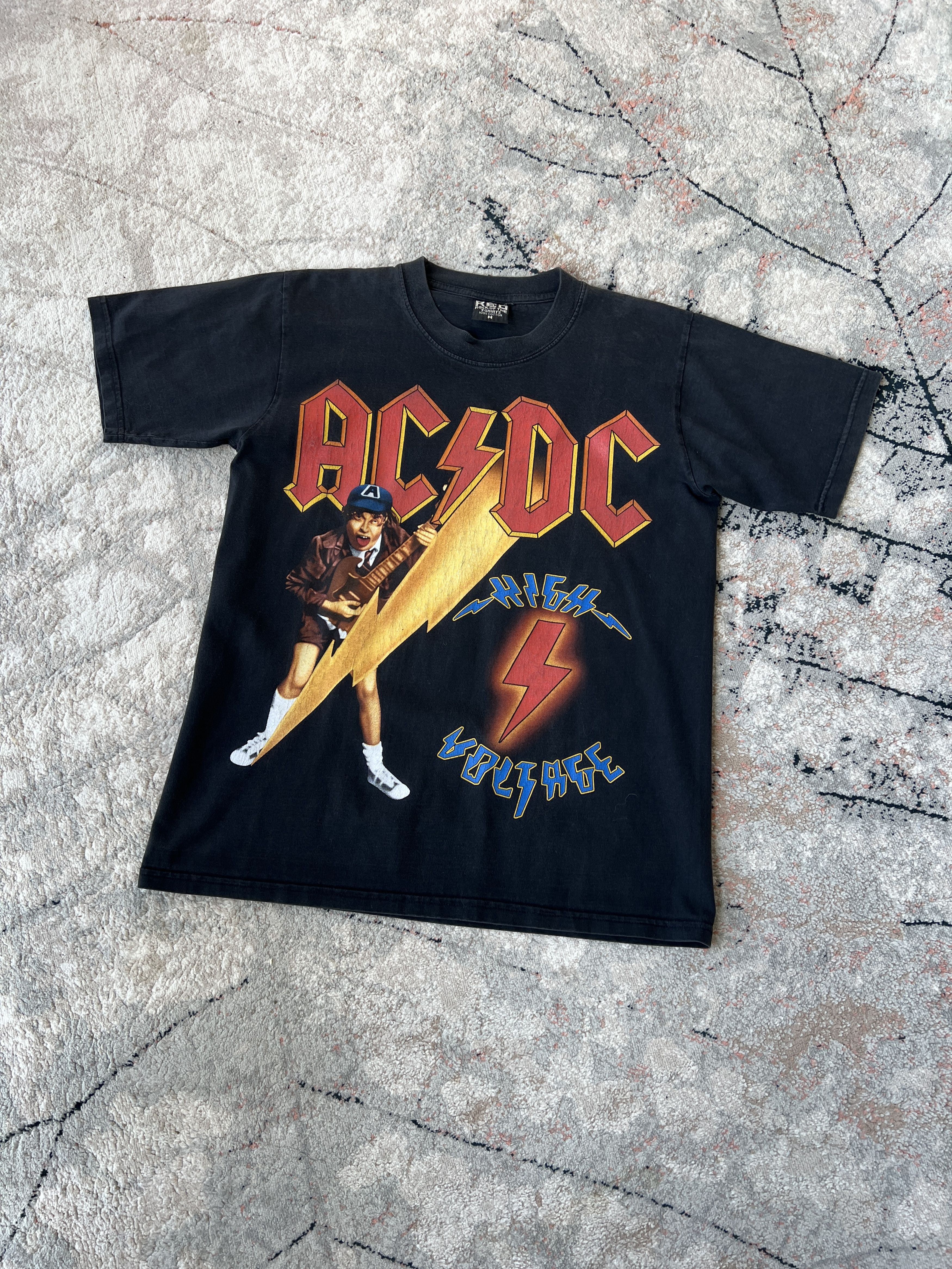AC/DC AC/DC High Voltage Vintage Tee Size US M / EU 48-50 / 2 - 1 Thumbnail