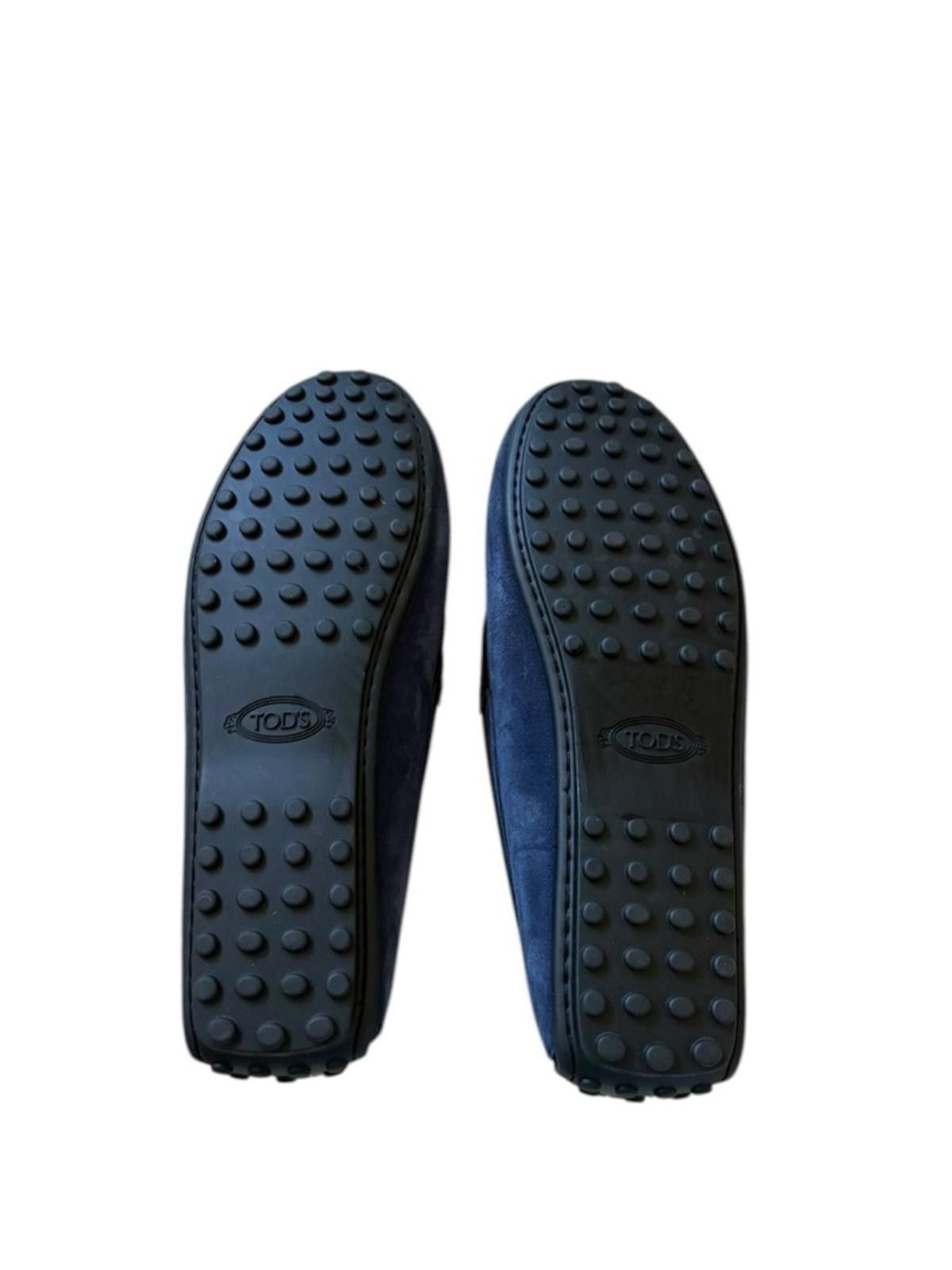 Tod's Tod's Men's Classic Suede Gommino Driving Penny Loafers Blue Size US 8.5 / EU 41-42 - 7 Thumbnail