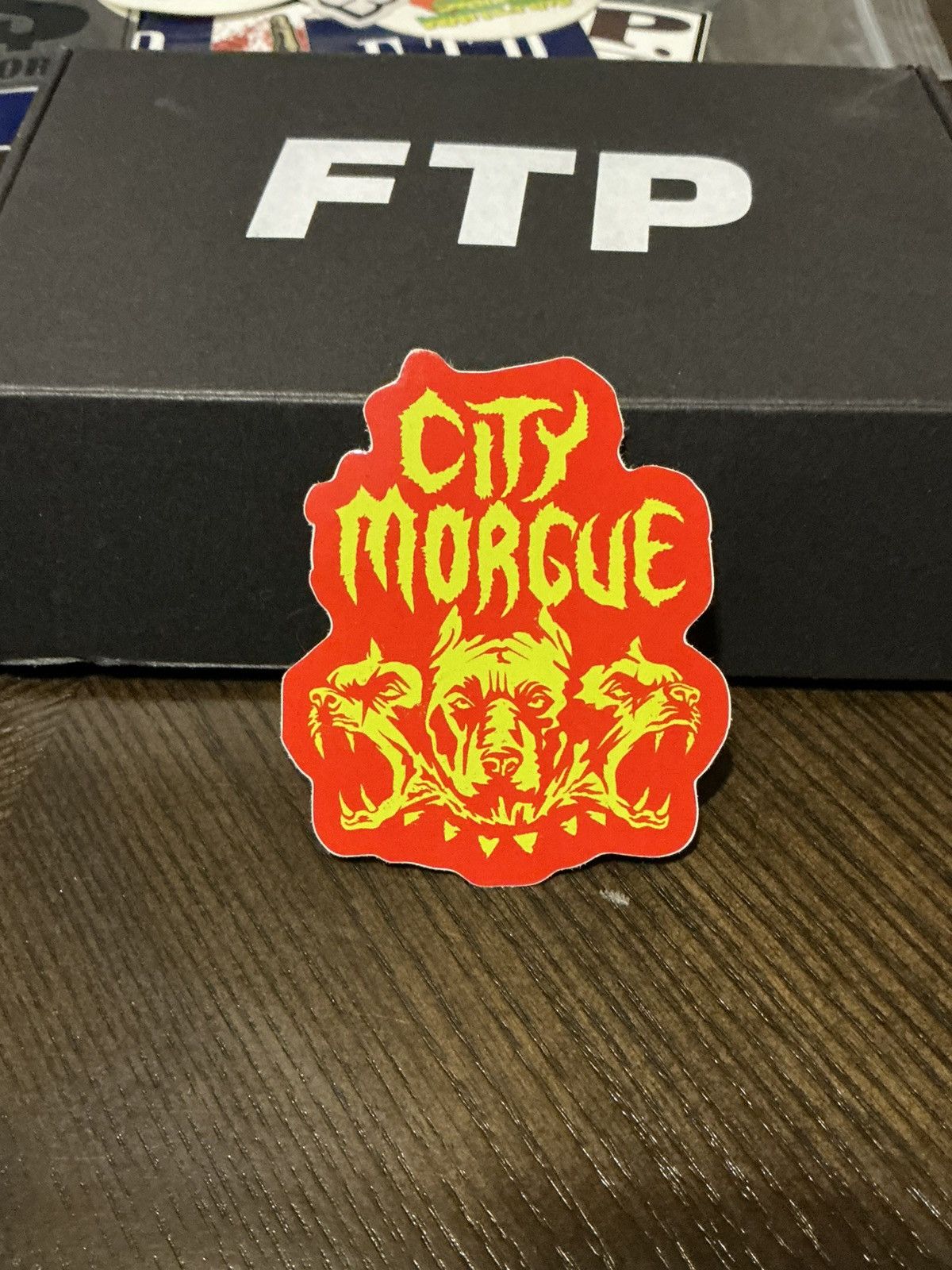 City Morgue City Morgue Sticker Size ONE SIZE - 1 Thumbnail