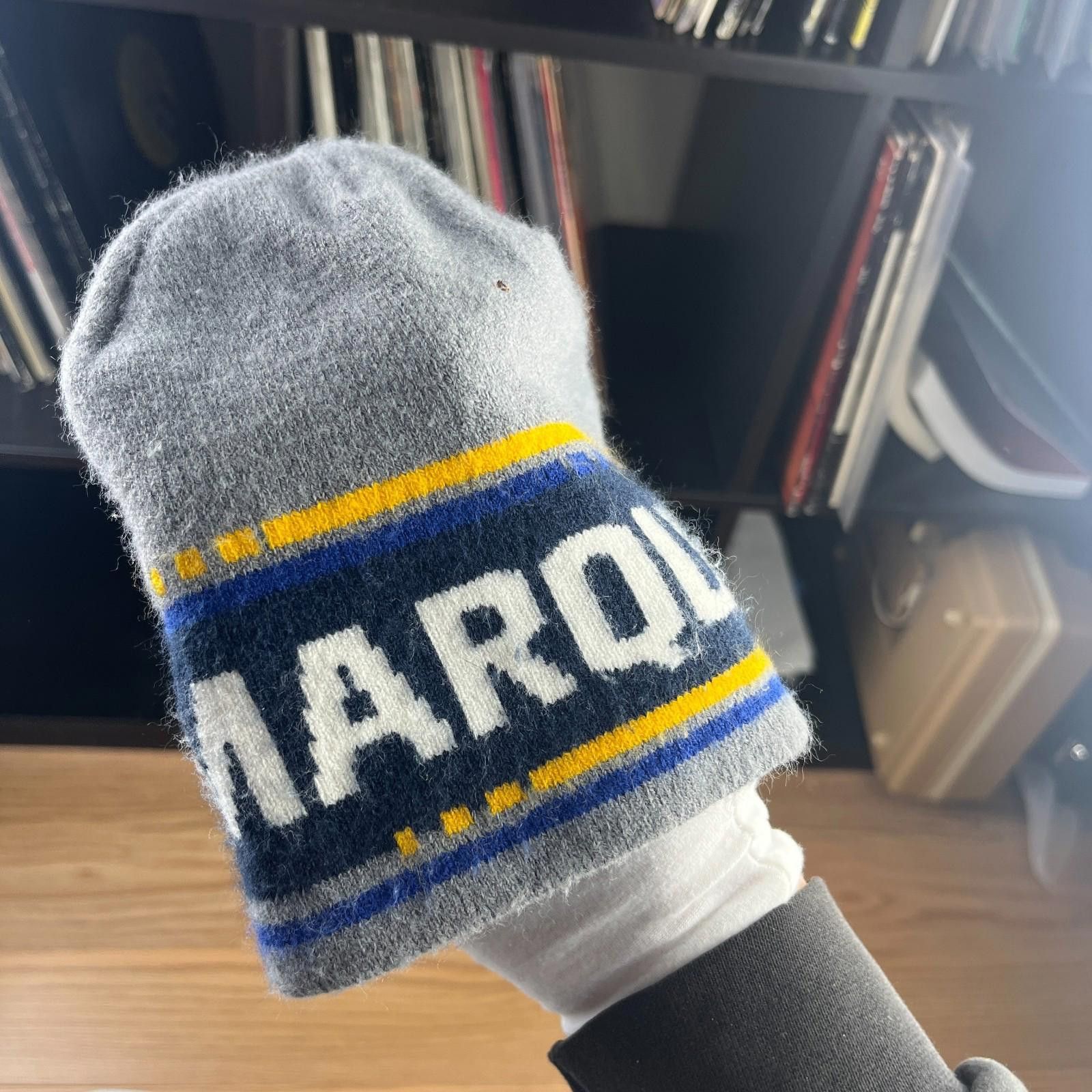Nike Vintage Nike Marquette University Swoosh Hat Beanie Size ONE SIZE - 2 Thumbnail