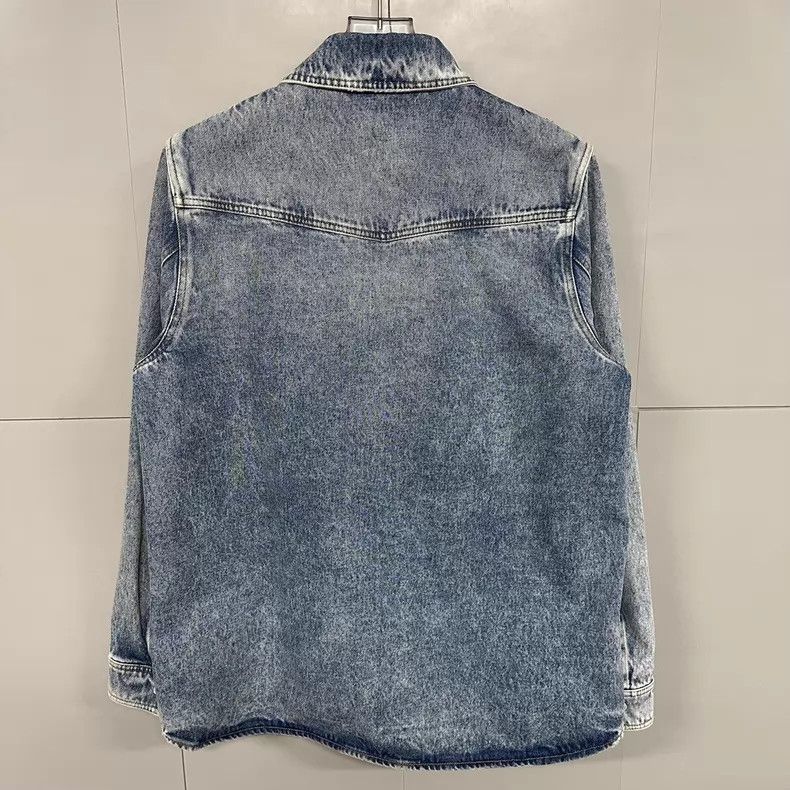 Versace Versace V-Logo denim jacket Size US L / EU 52-54 / 3 - 5 Thumbnail