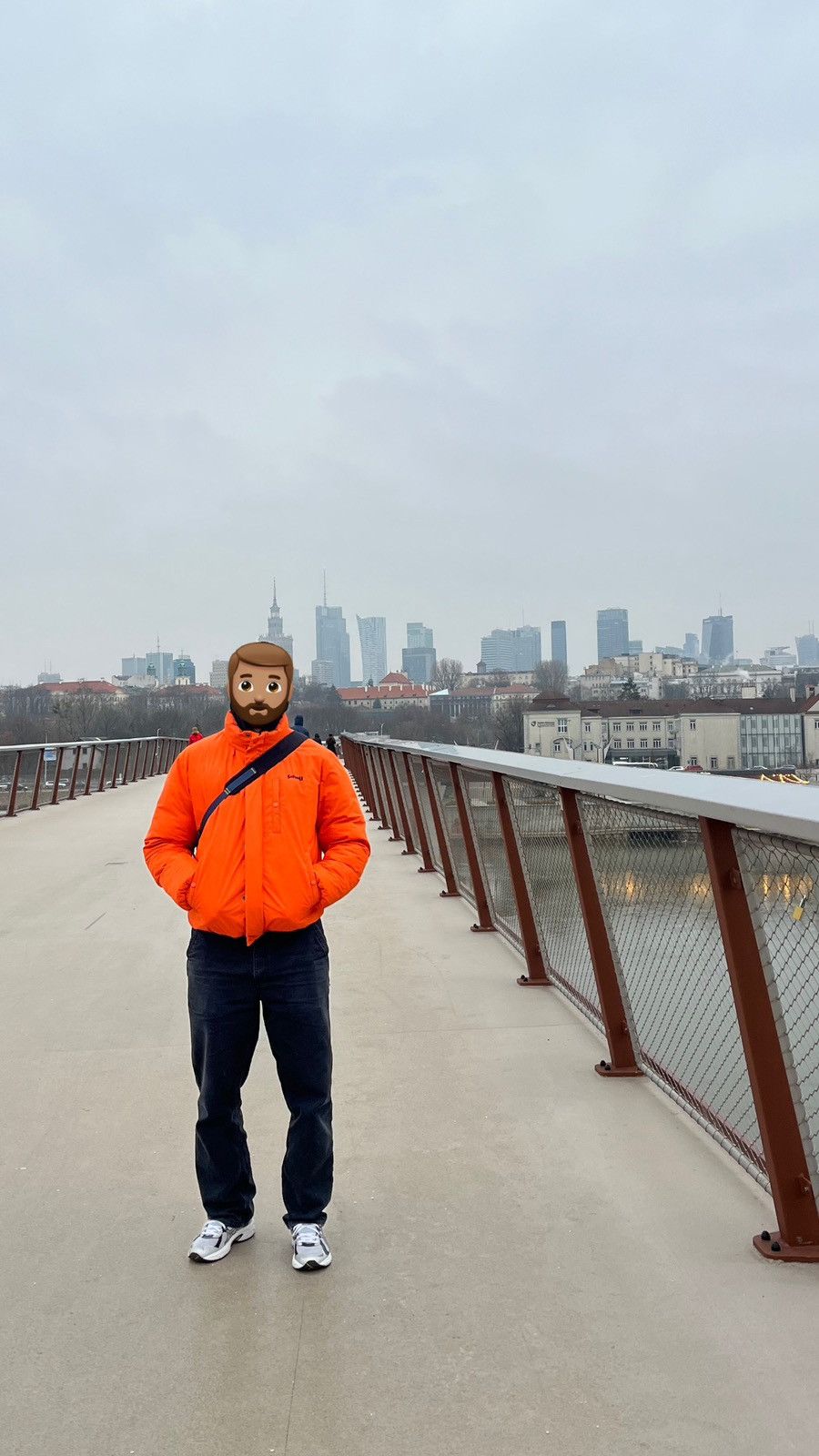 Designer Schott Orange jacket vintage USA retro stylish 00s y2k 90s Size US L / EU 52-54 / 3 - 2 Thumbnail