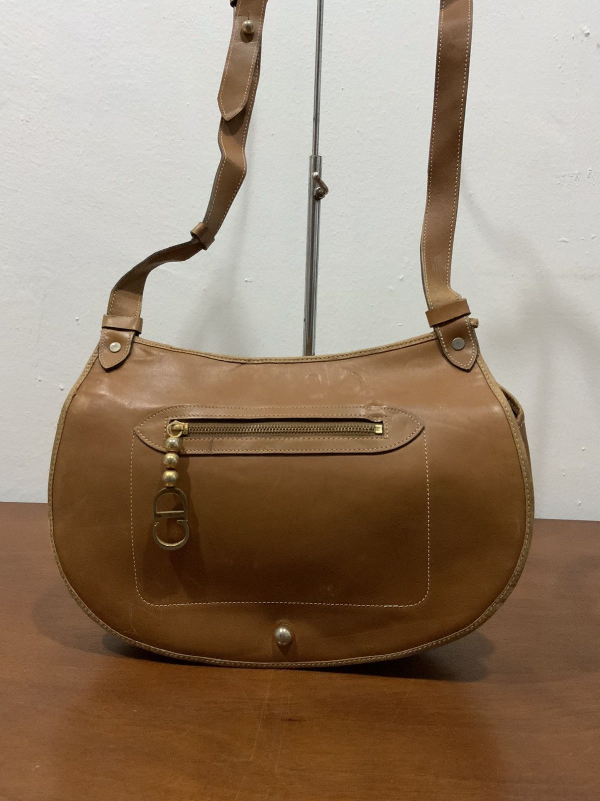 Christian Dior Monsieur Vintage Christian Dior Leather Sling Bag Size ONE SIZE - 3 Thumbnail