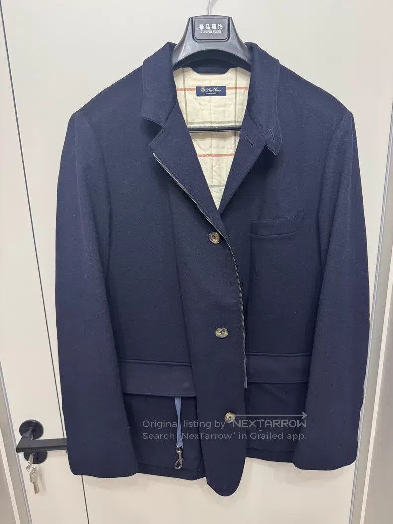 Loro Piana Loro Piana Cashmere Windbreaker Jacket Size US M / EU 48-50 / 2 - 2 Thumbnail