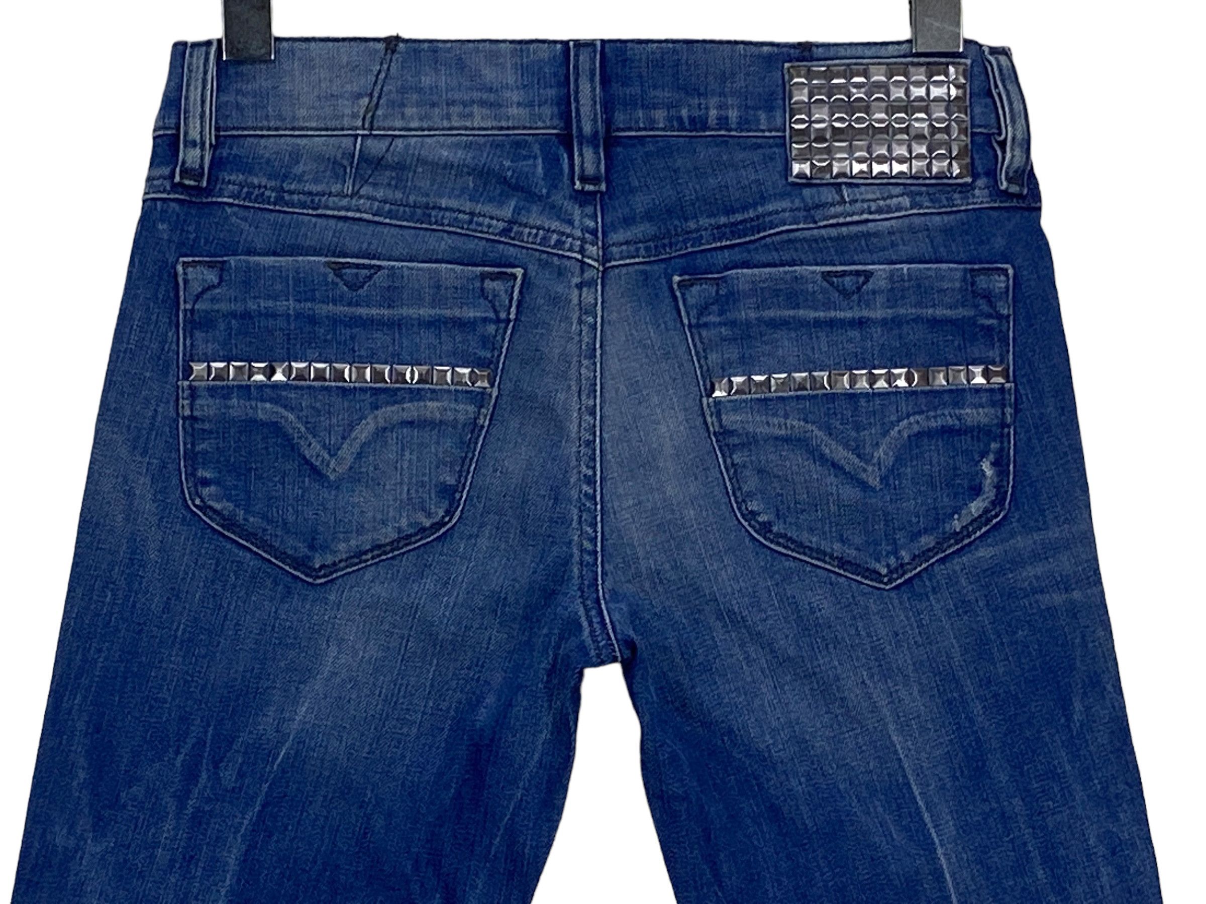 Diesel Diesel Distressed Jeans Faded Skinny Jeans Size 26" / US 2 / IT 38 - 5 Thumbnail