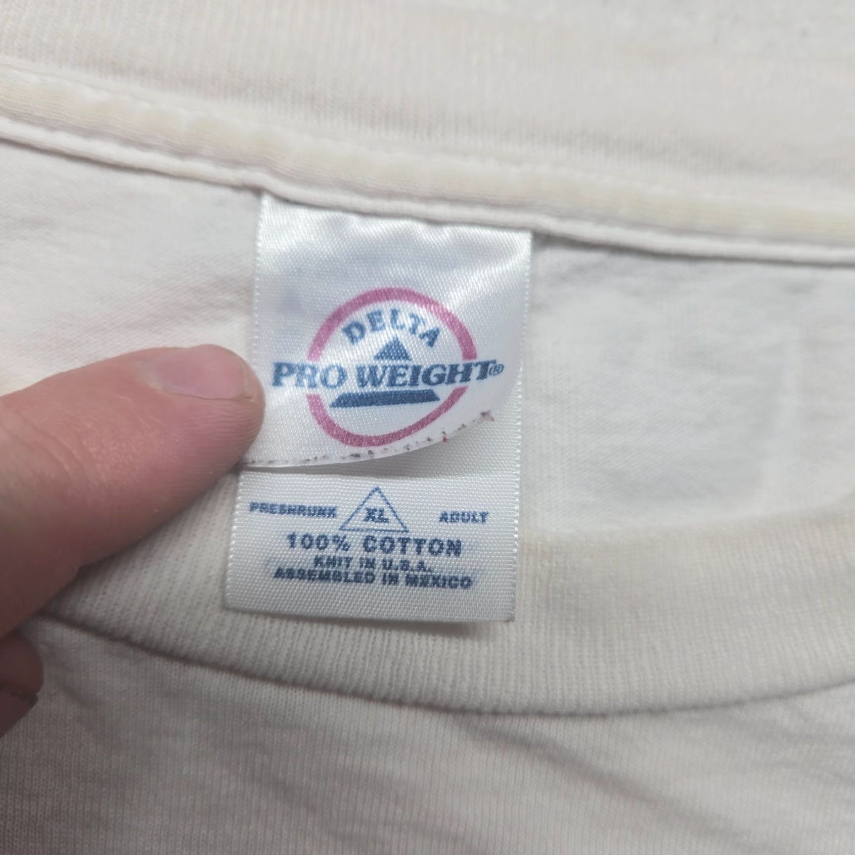 Vintage VINTAGE Patriotism USA America Flag Patriotic White T-Shirt Short Sleeve Adult Men's XL Shirt Men XL White American Flag Patriotic T-Shirt USA Shirt Size US XL / EU 56 / 4 - 3 Thumbnail