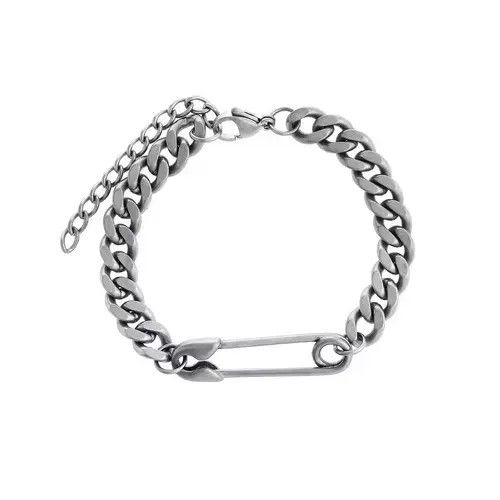 Jewelry Retro pin chain bracelet Size ONE SIZE - 4 Thumbnail