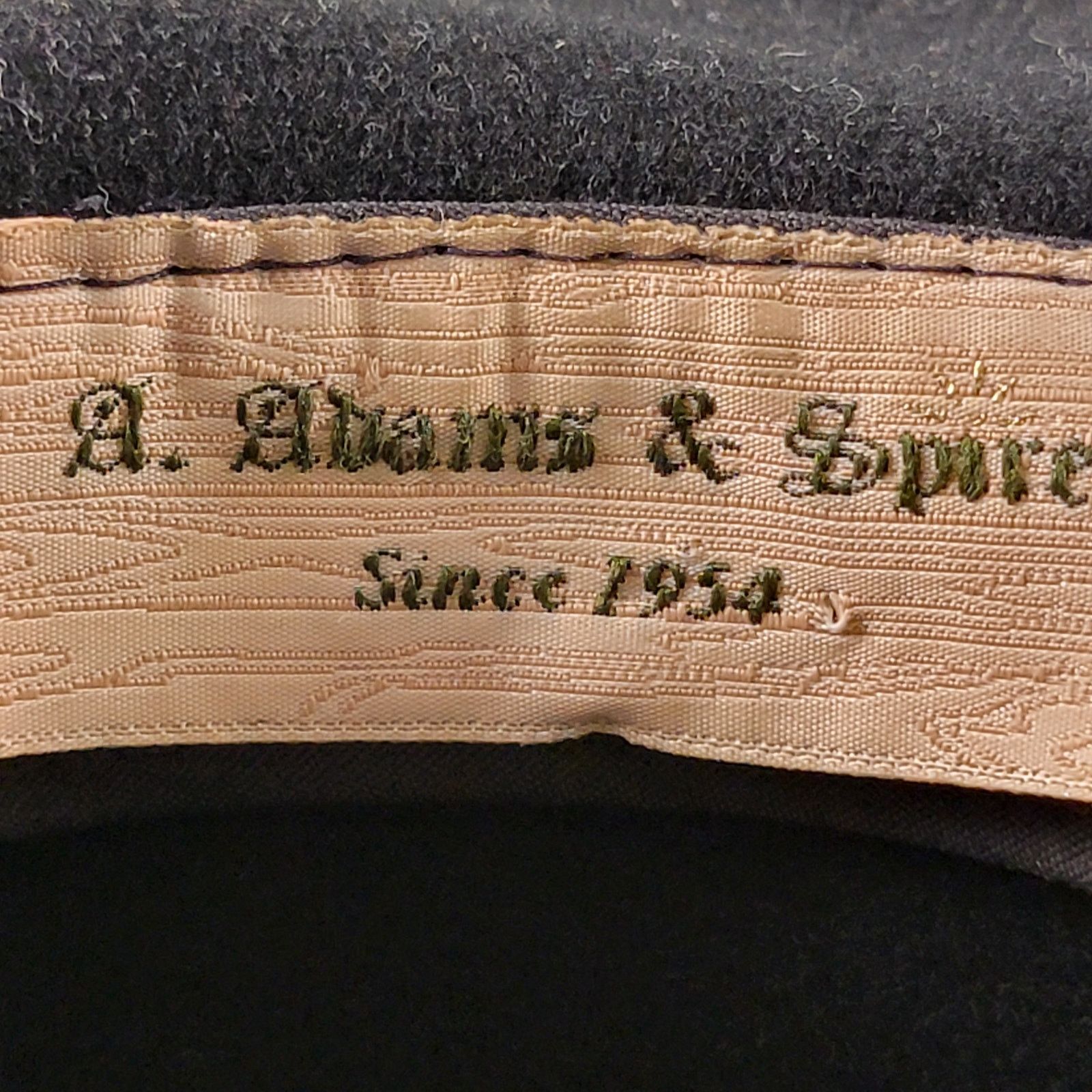 Adams A. Adams & Spire Vintage "Feather Felt" Wool Fedora Sz L Size ONE SIZE - 5 Thumbnail