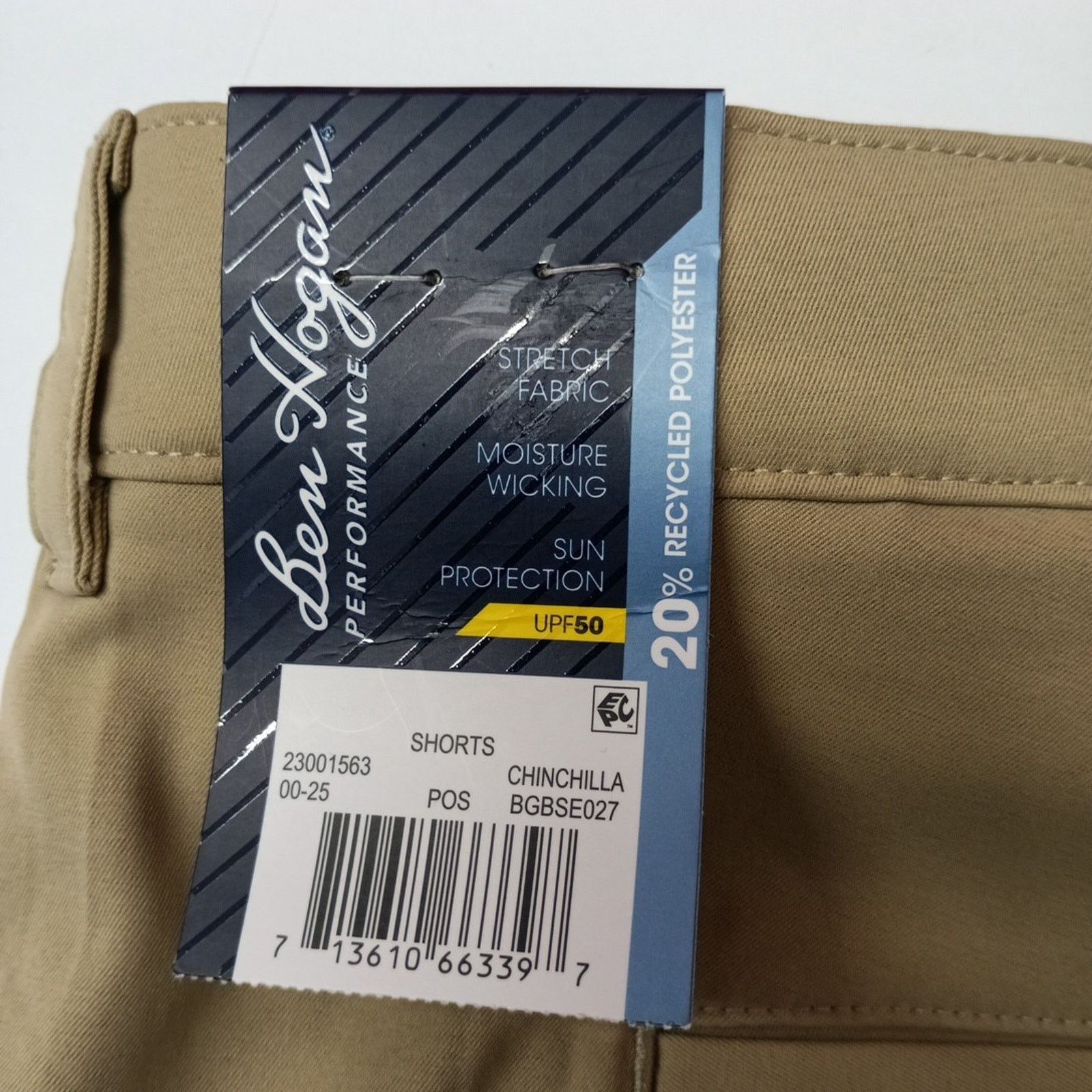 Other Ben Hogan Golf Shorts Men's Size 46 Beige Stretch 9” Inseam Size US 44 / EU 60 - 5 Thumbnail