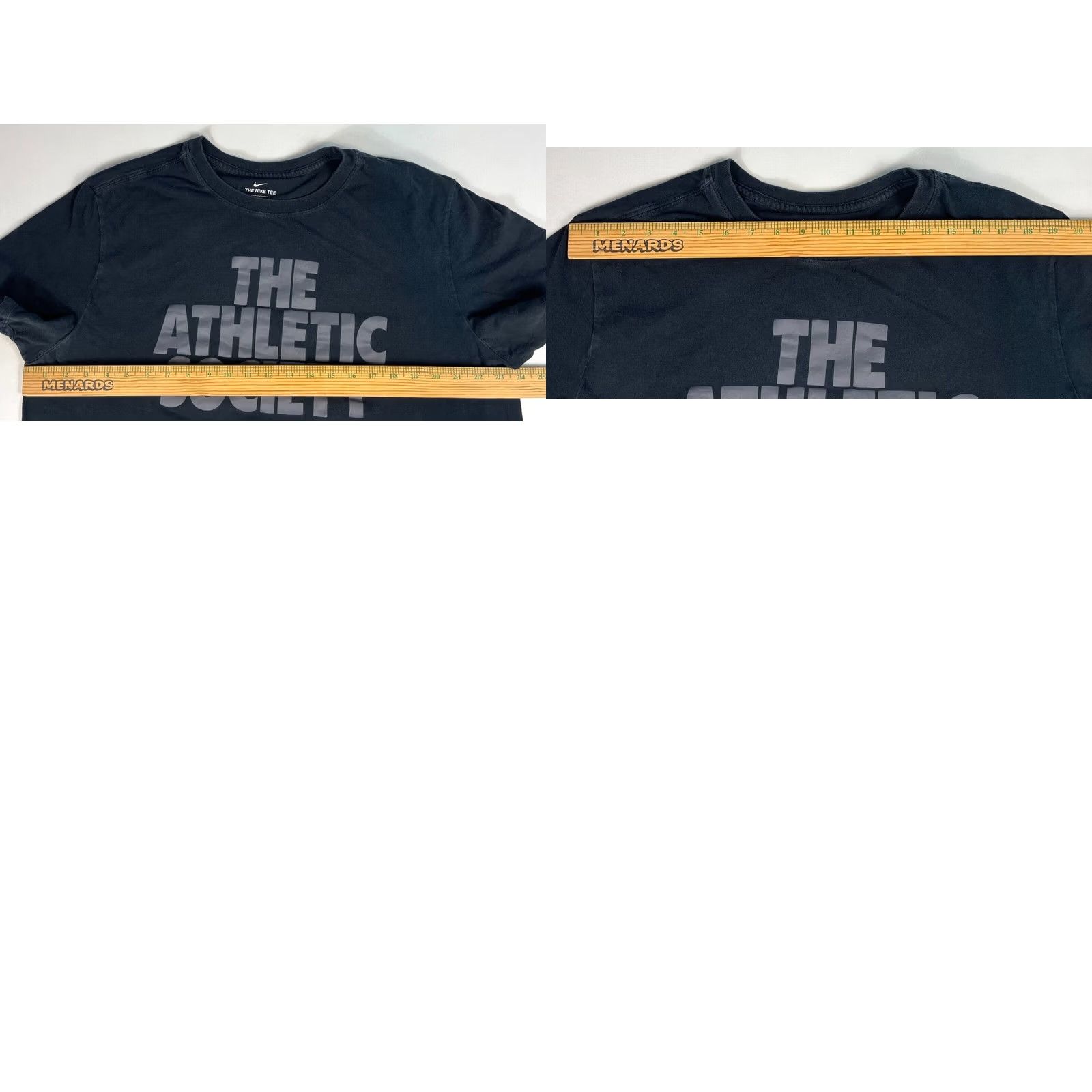 Nike Nike The Athletic Society T-Shirt XL Men's Black Cotton Crew Neck Short Sleeve Shirt Size US XL / EU 56 / 4 - 8 Thumbnail