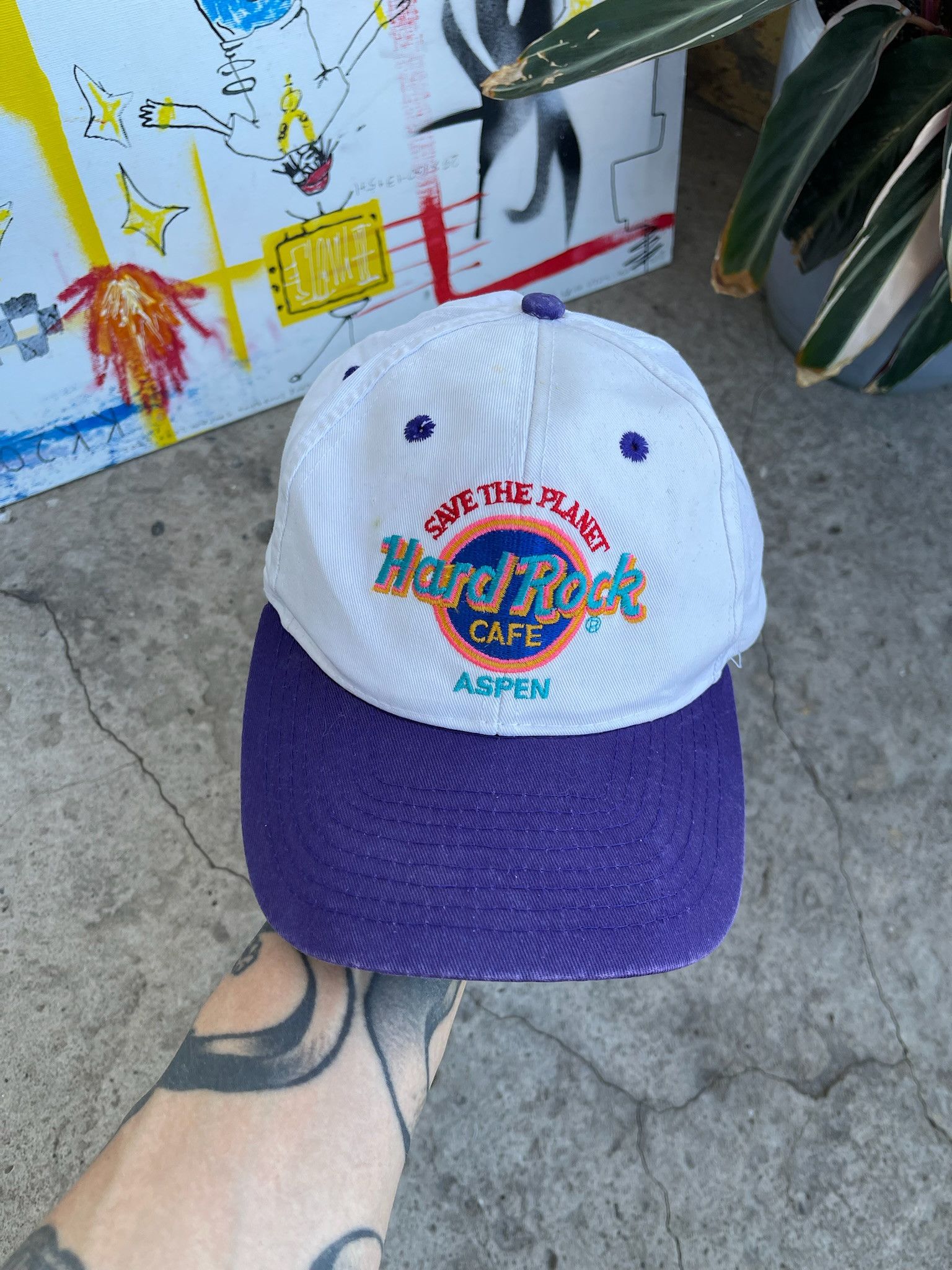 Hard Rock Cafe Hard Rock Cafe cap vintage 90s Size ONE SIZE - 1 Thumbnail