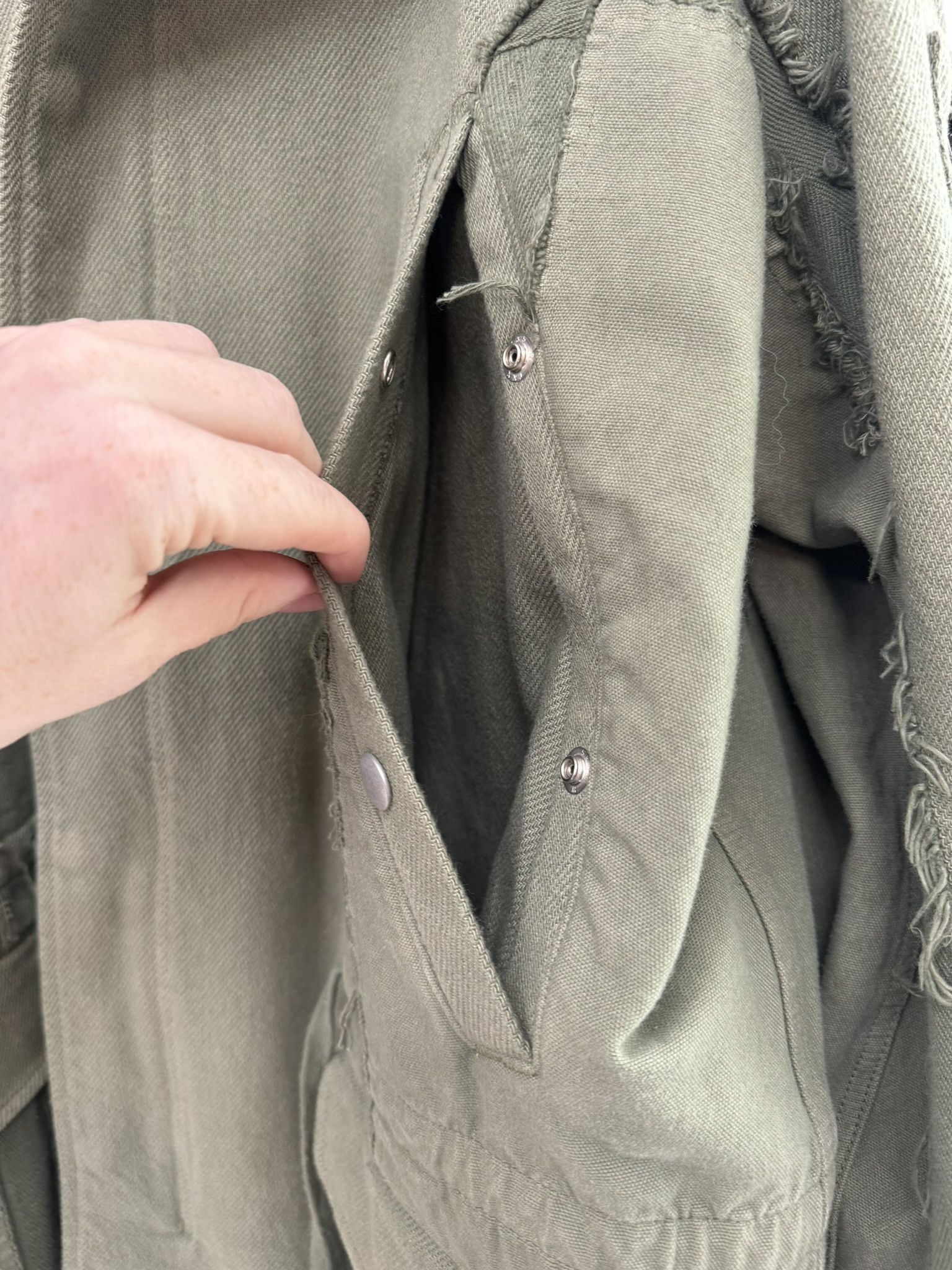John Elliott JOHN ELLIOTT Heavy Olive Green Parka *SAMPLE* (UNRELEASED) Size US M / EU 48-50 / 2 - 5 Thumbnail
