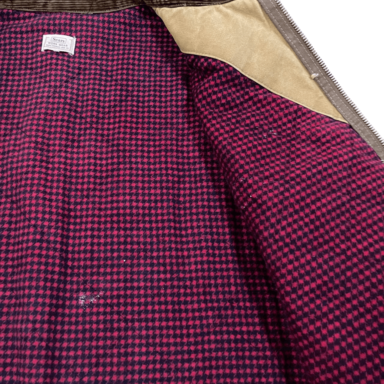 Sears Vintage 50's Sears Workwear Canvas Chore Jacket Size US M / EU 48-50 / 2 - 7 Thumbnail