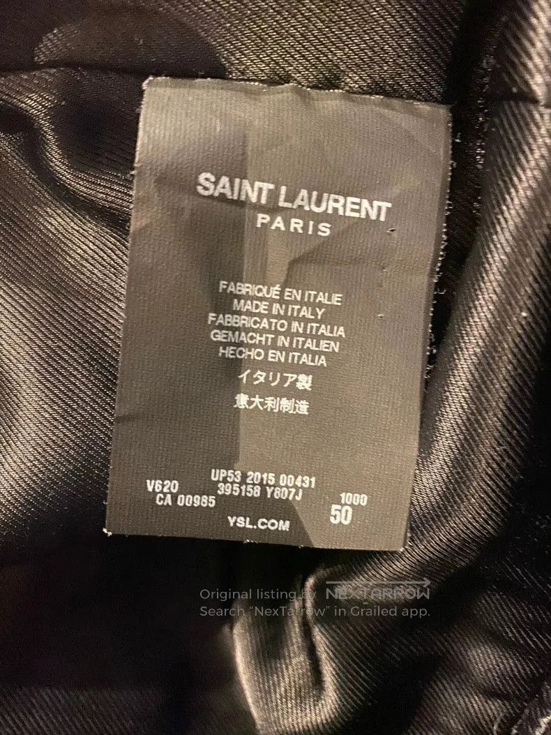Saint Laurent Paris Saint Laurent Paris Leopard print suit jacket. Size US L / EU 52-54 / 3 - 3 Thumbnail
