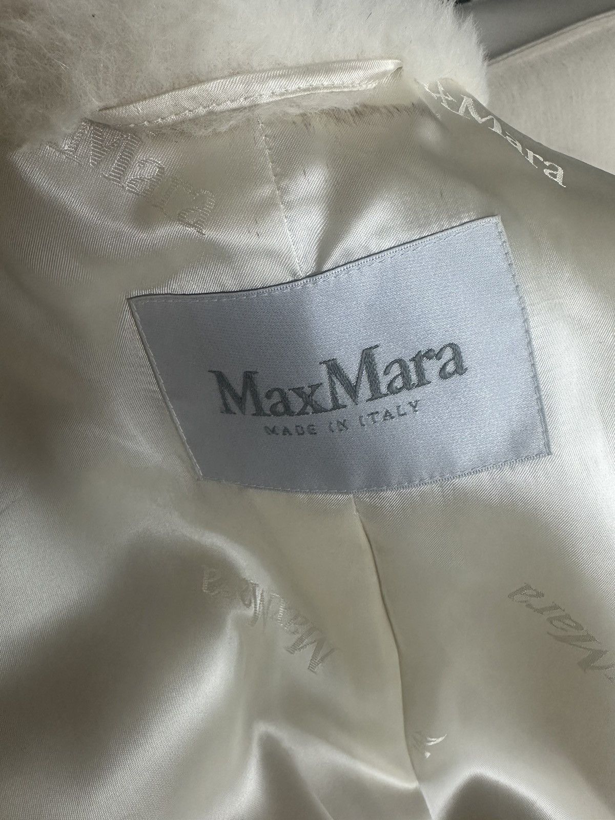 Max Mara White Teddy Bear Icon Coat Size S / US 4 / IT 40 - 5 Thumbnail