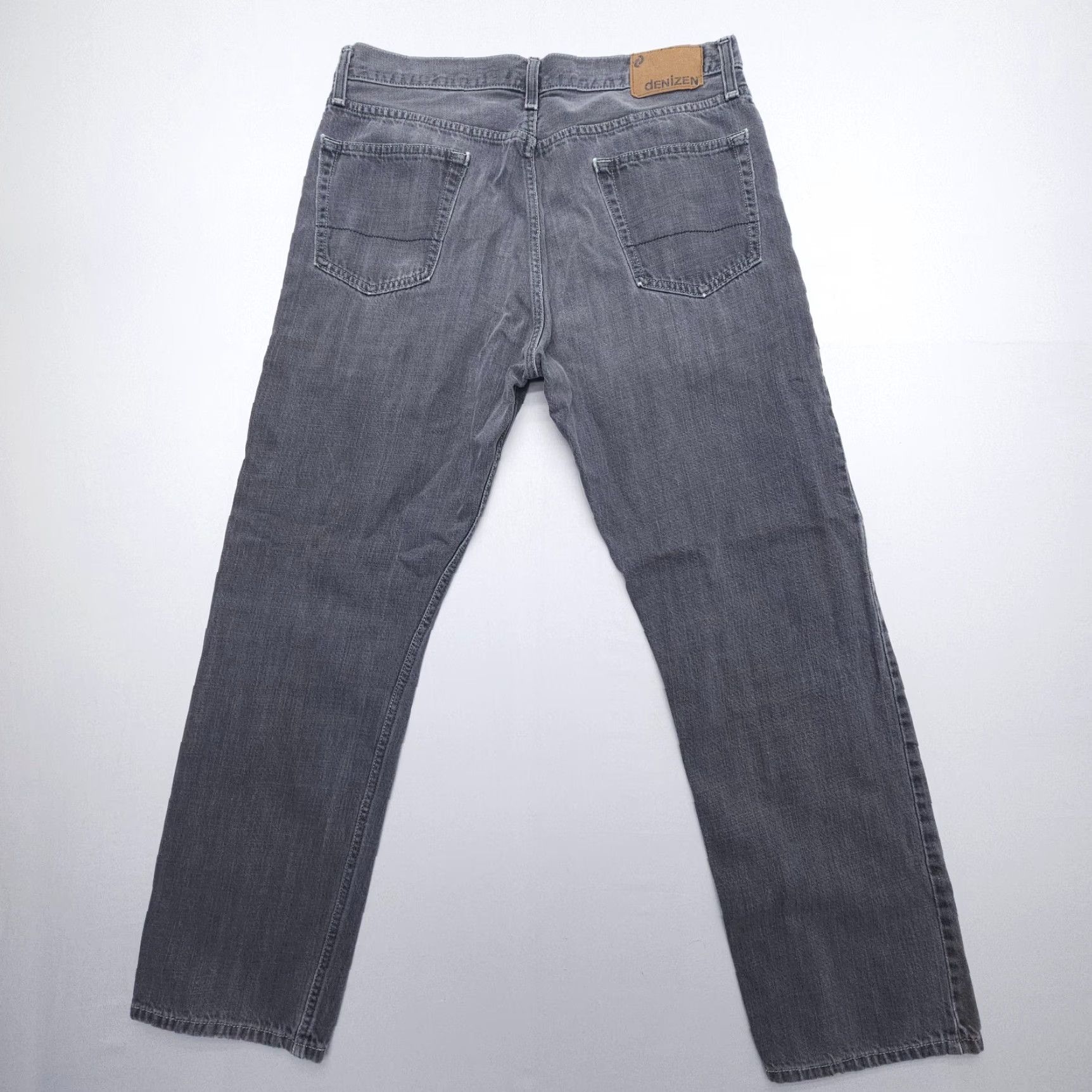 Levi's Vtg Levi's Denizen 236 Jeans Mens 36 x 30 Inseam Gray 2000s Straight 5-Pocket Denim Cotton Regular JeansMens Size US 36 / EU 52 - 2 Thumbnail