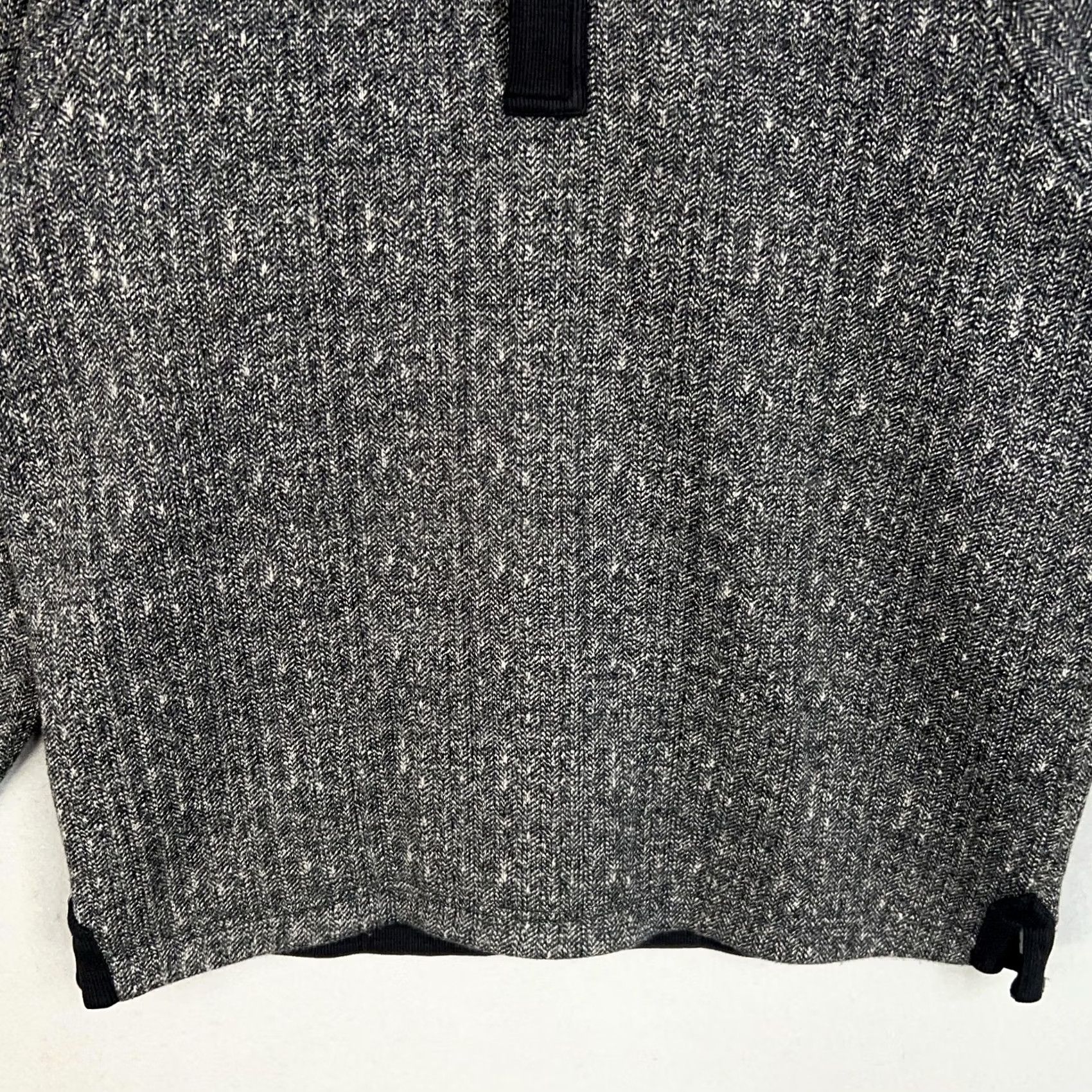 Carbon2Cobalt Carbon2Cobalt Sweater Mens Large Gray Fleece Mock Neck Quarter Snap Winter Warm Size US L / EU 52-54 / 3 - 3 Thumbnail
