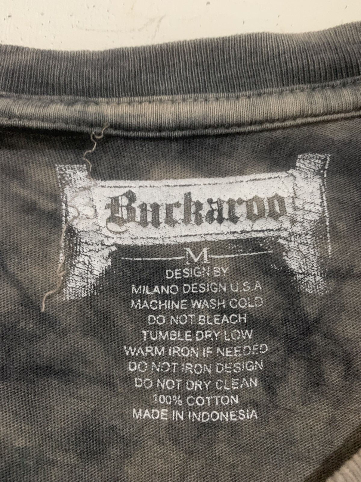 Japanese Brand Buckaroo Poem Shirt Size US S / EU 44-46 / 1 - 7 Thumbnail