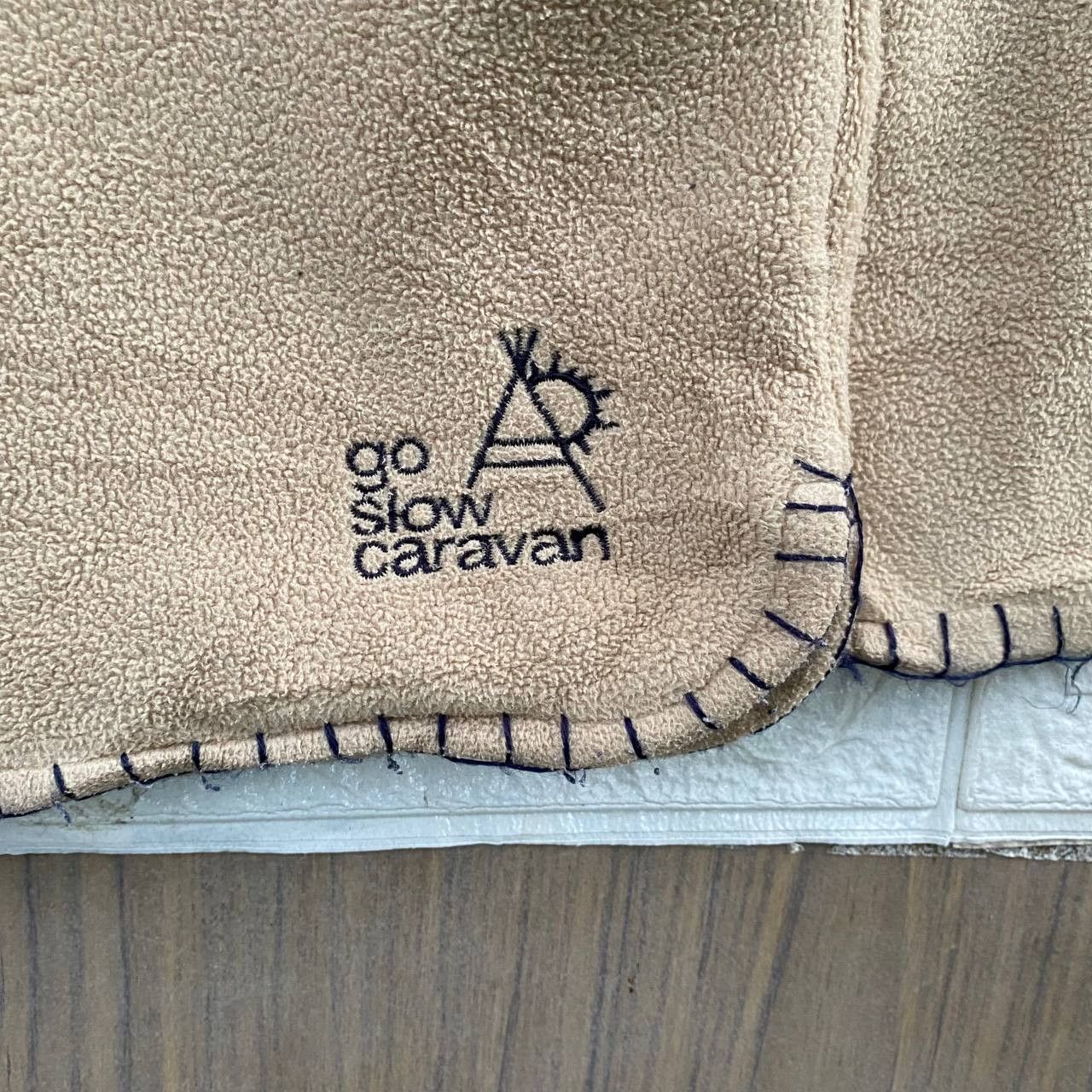 Japanese Brand × Vintage × go slow caravan Vintage Fleece Button Up Jacket by Go Slow Caravan Size US M / EU 48-50 / 2 - 5 Thumbnail
