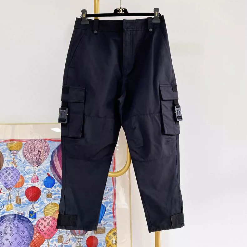 Dior Dior Black casual pants Size US 32 / EU 48 - 1 Thumbnail