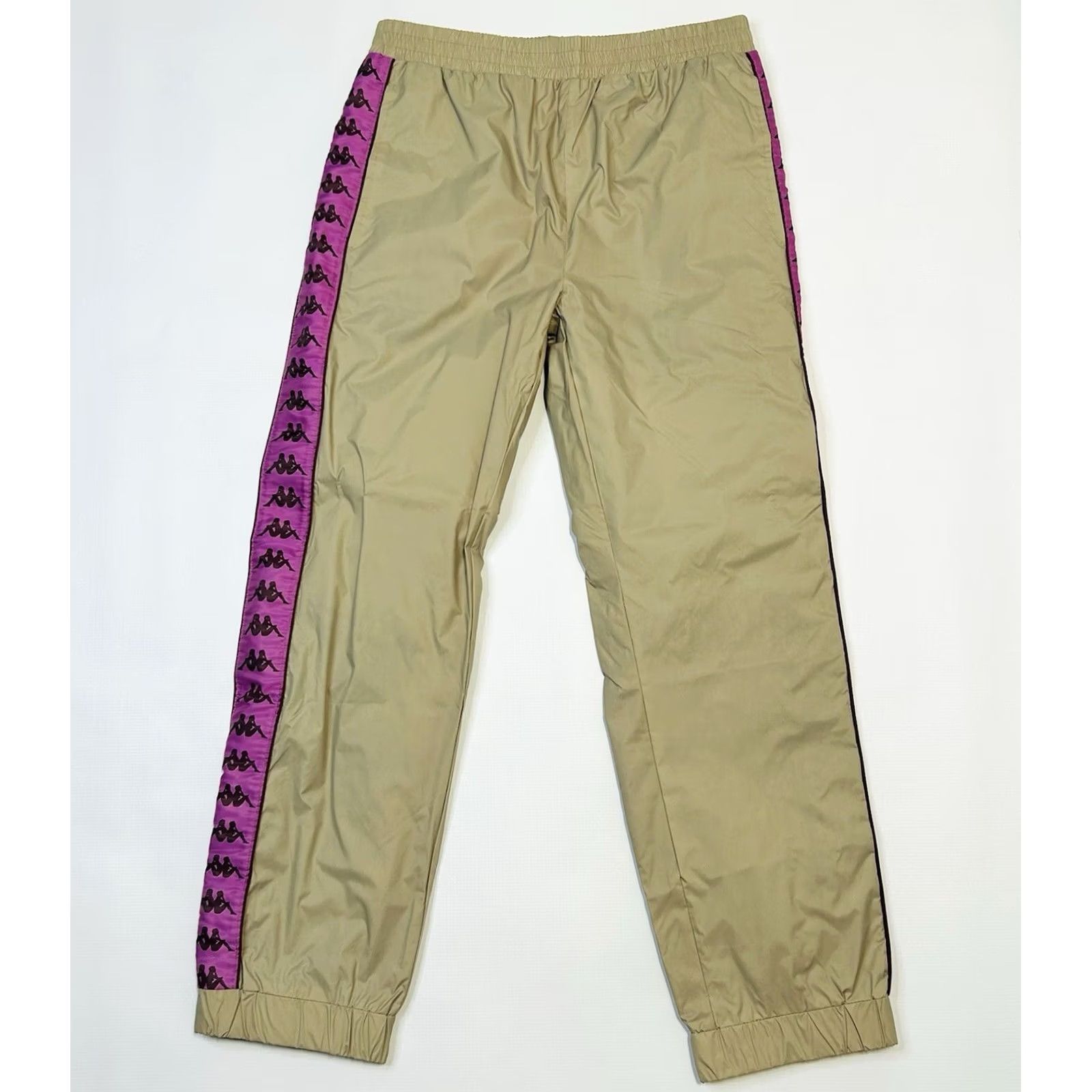 Kappa NEW Kappa Banda Logo Wind Pant Joggers Unisex SZ Small Urban Outfitters Zip Ankle Size US 29 - 5 Thumbnail