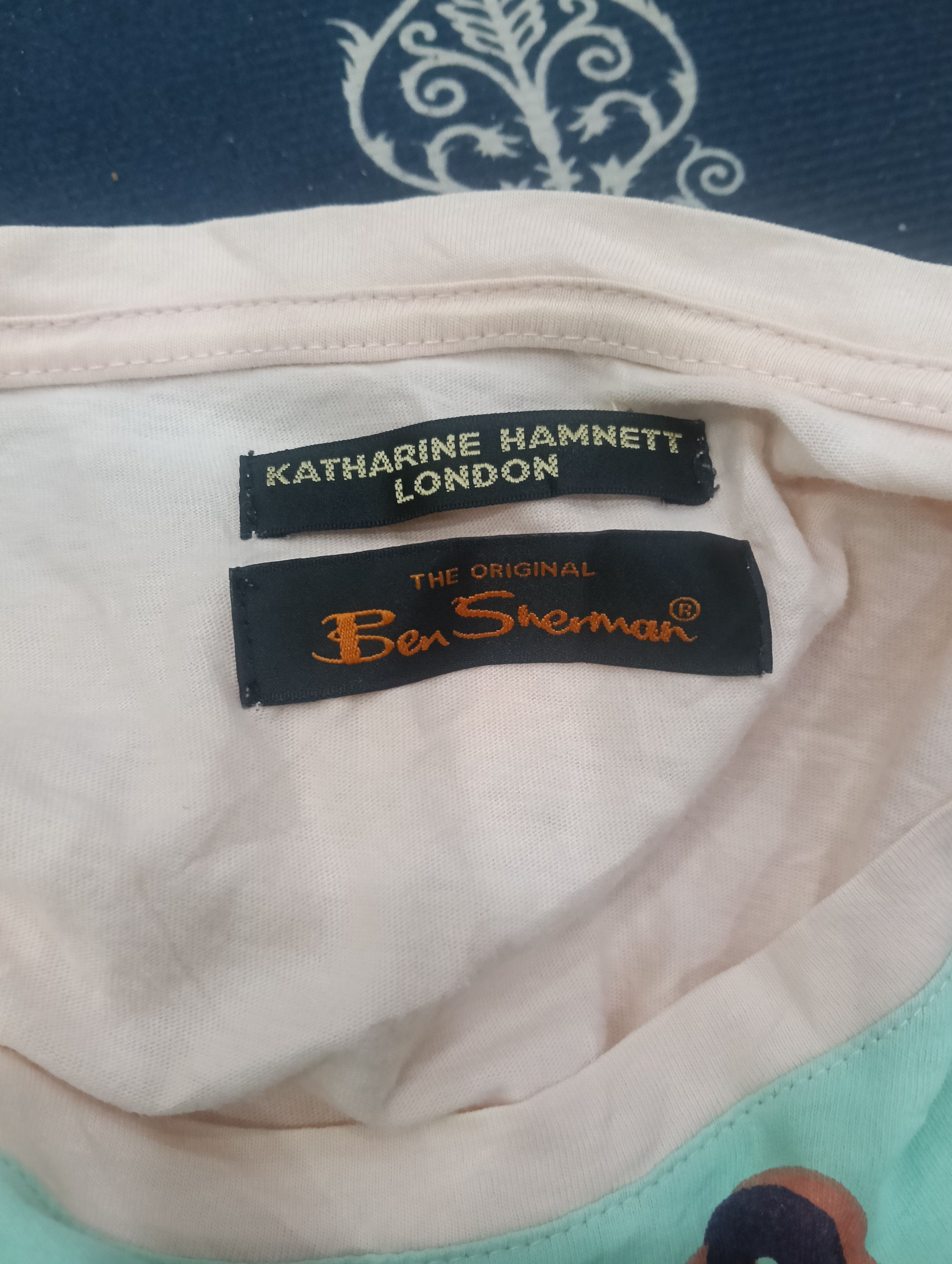 Katharine Hamnett London Katharine Hamnett X Ben Sherman Tee Size US L / EU 52-54 / 3 - 4 Thumbnail