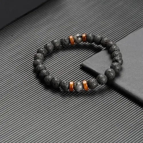 VIBE Lava Stone Bracelet Size ONE SIZE - 3 Thumbnail