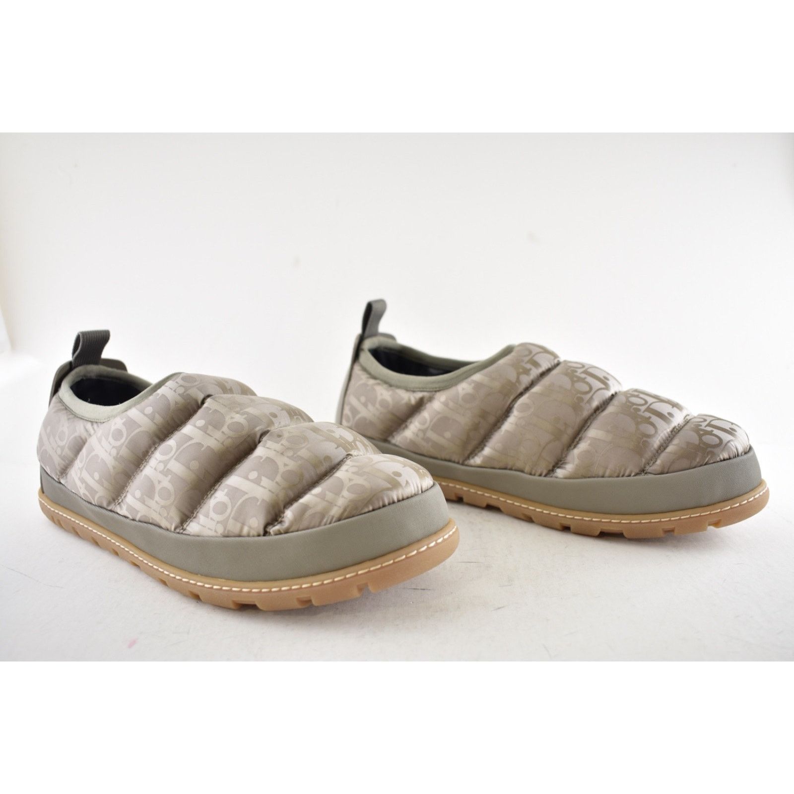 Dior Dior Mens Snow Slipper Beige Oblique Logo Slip On 44 11 Size US 11 / EU 44 - 3 Thumbnail