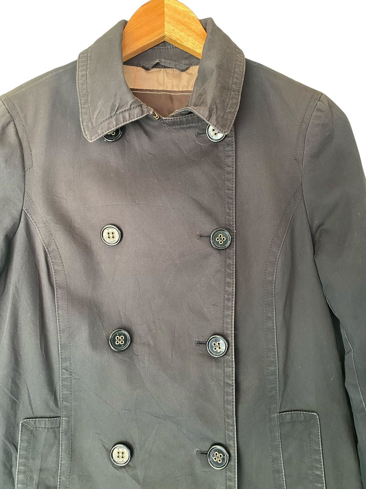 Coach × If Only Was True Rare COACH Double Brested Jacket Size US XS / EU 42 / 0 - 5 Thumbnail