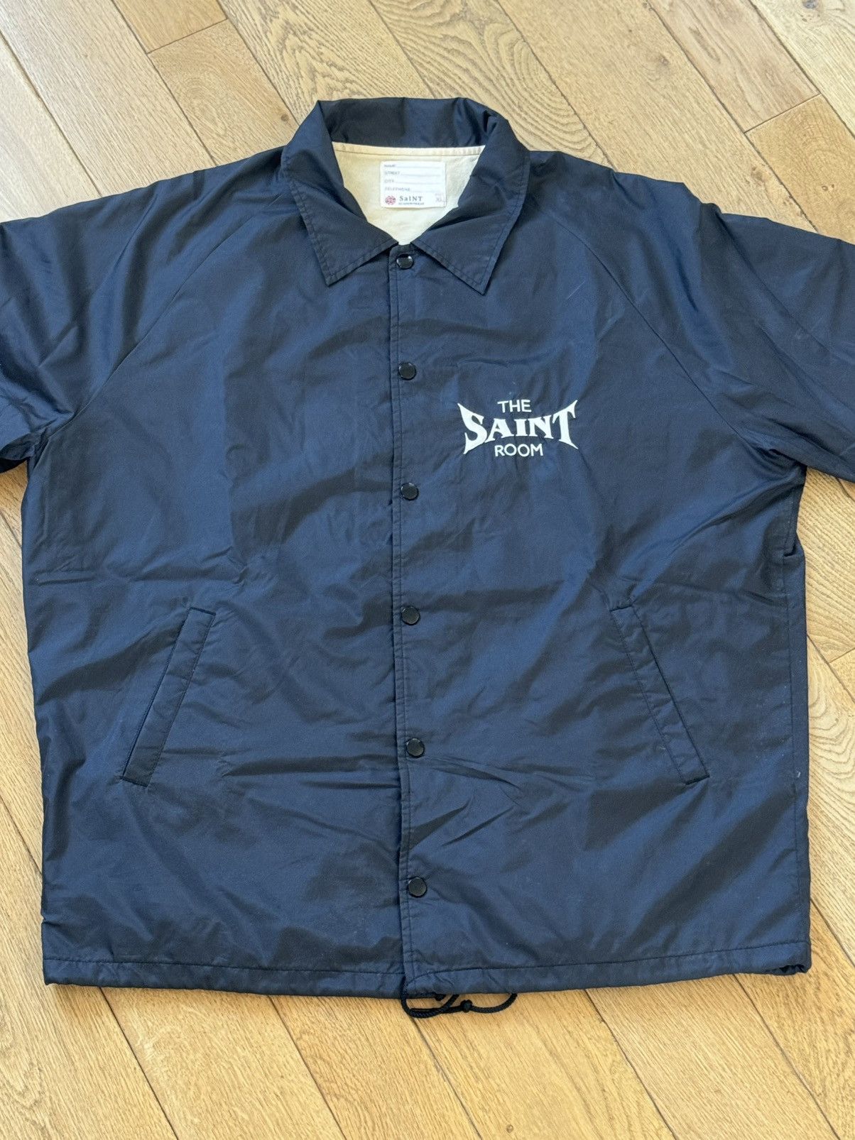 Saint Michael Saint Mxxxxxx Viper room logo twist coach jacket Size US XL / EU 56 / 4 - 2 Thumbnail