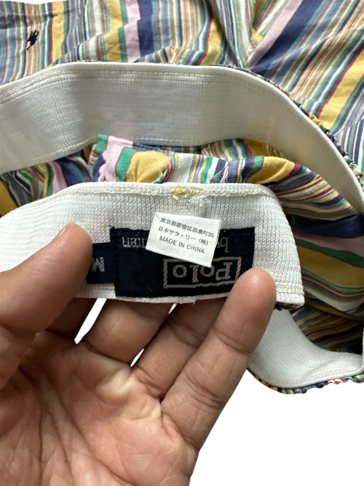 Vintage Polo Ralph Lauren Multi Colour Short Pant Trunk