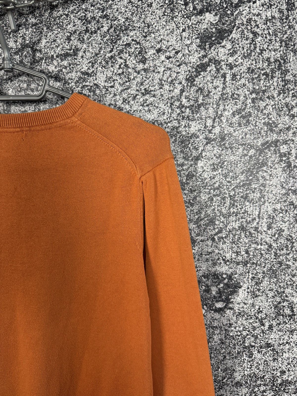 Barbour Barbour Kelso V-Neck Burnt Orange Sweater Pullover Size M Size US M / EU 48-50 / 2 - 12 Thumbnail