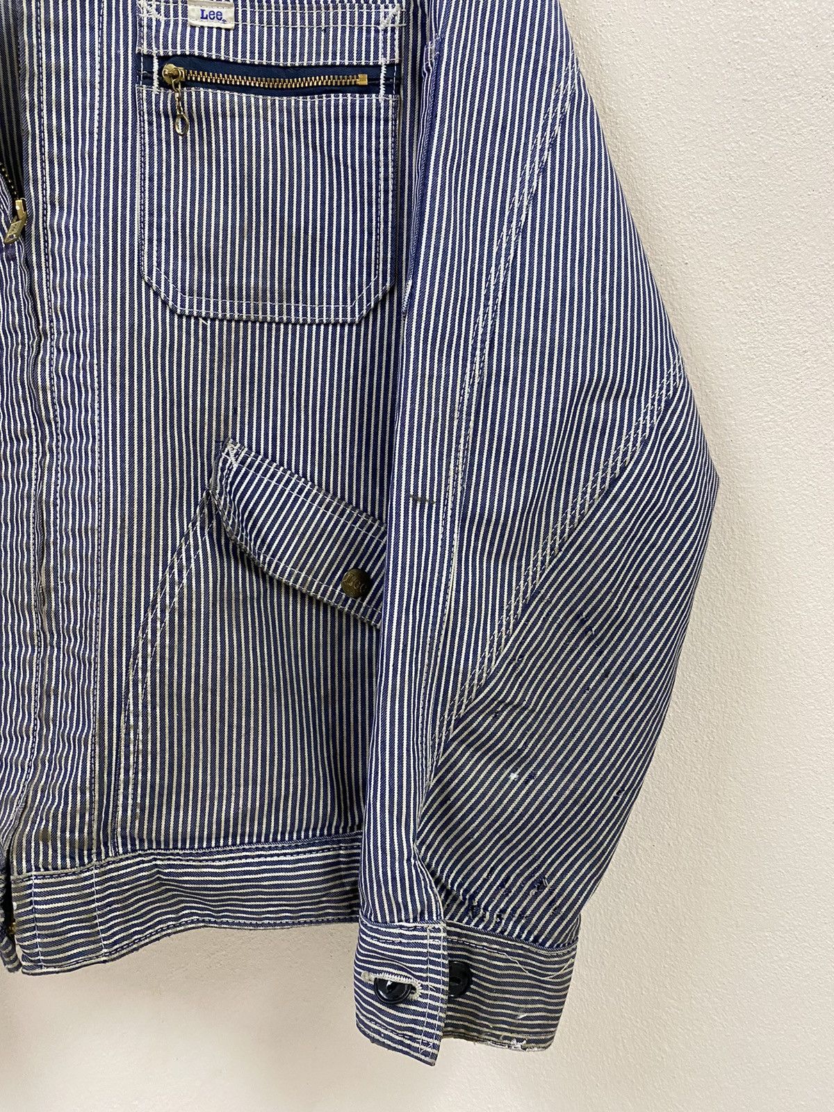 Lee Vtg 80s Lee Jacket Stripe Size US M / EU 48-50 / 2 - 4 Thumbnail