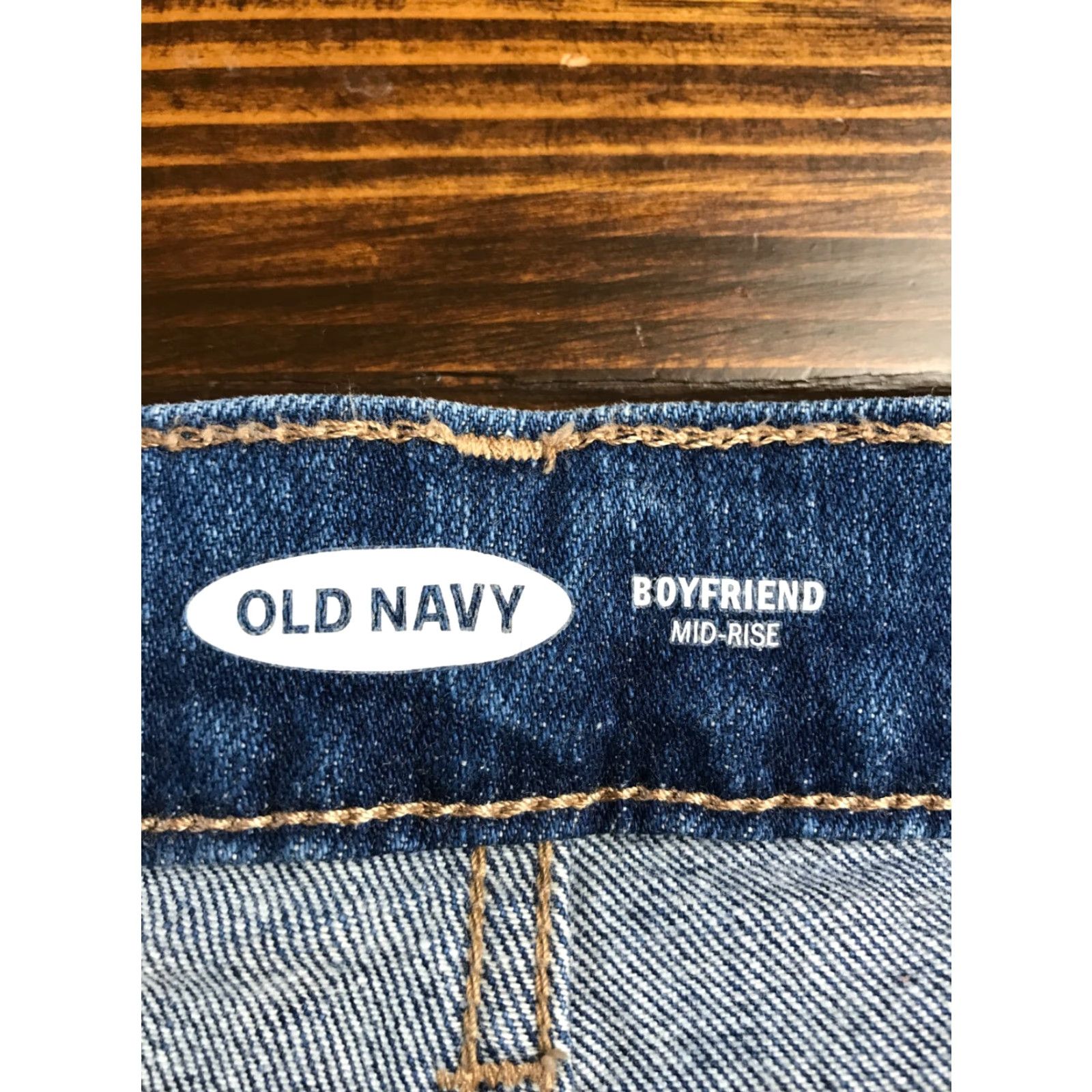 Old Navy Old Navy Jeans Women 30W Denim Boyfriend Mid Rise Straight Cut Jeans Size 30" / US 8 / IT 44 - 3 Thumbnail