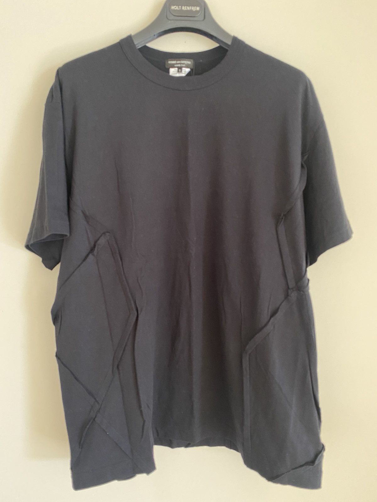 Comme des Garcons Homme Plus CDGH+ Panelled Detailed T-shirt Size US S / EU 44-46 / 1 - 2 Thumbnail