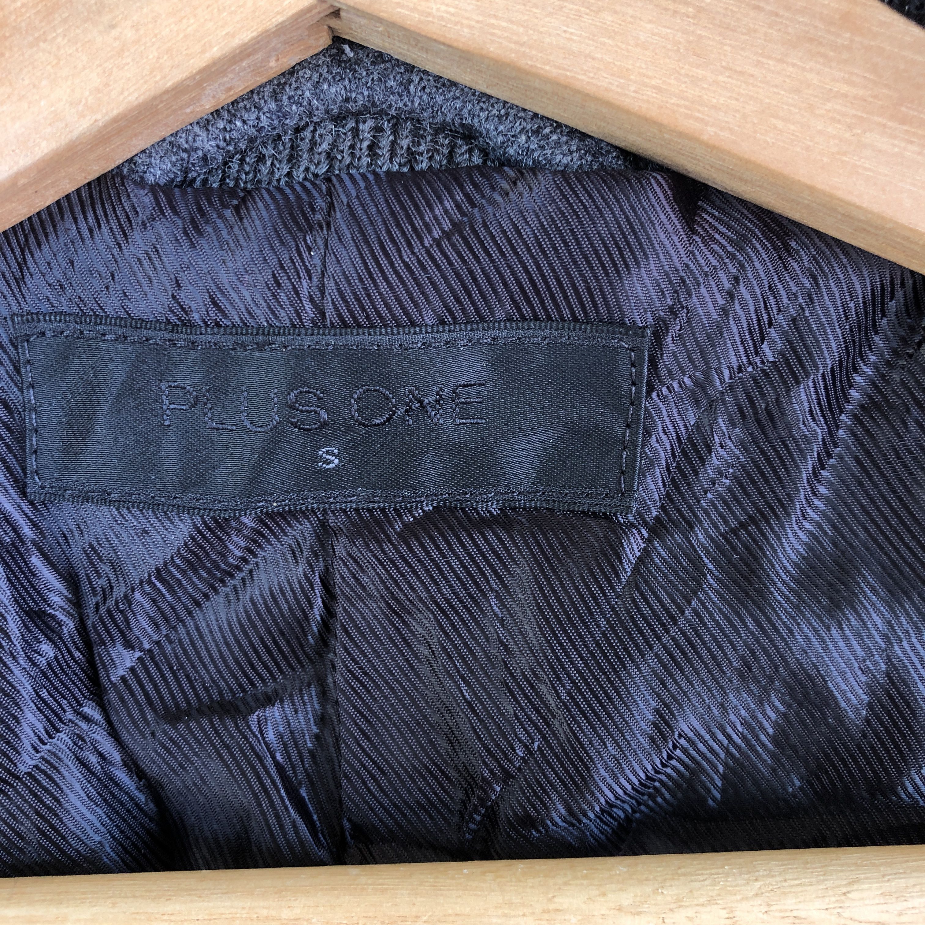 Japanese Brand × Vintage Vintage Plus One Japanese Zipper Wool Jacket Size S / US 4 / IT 40 - 7 Thumbnail