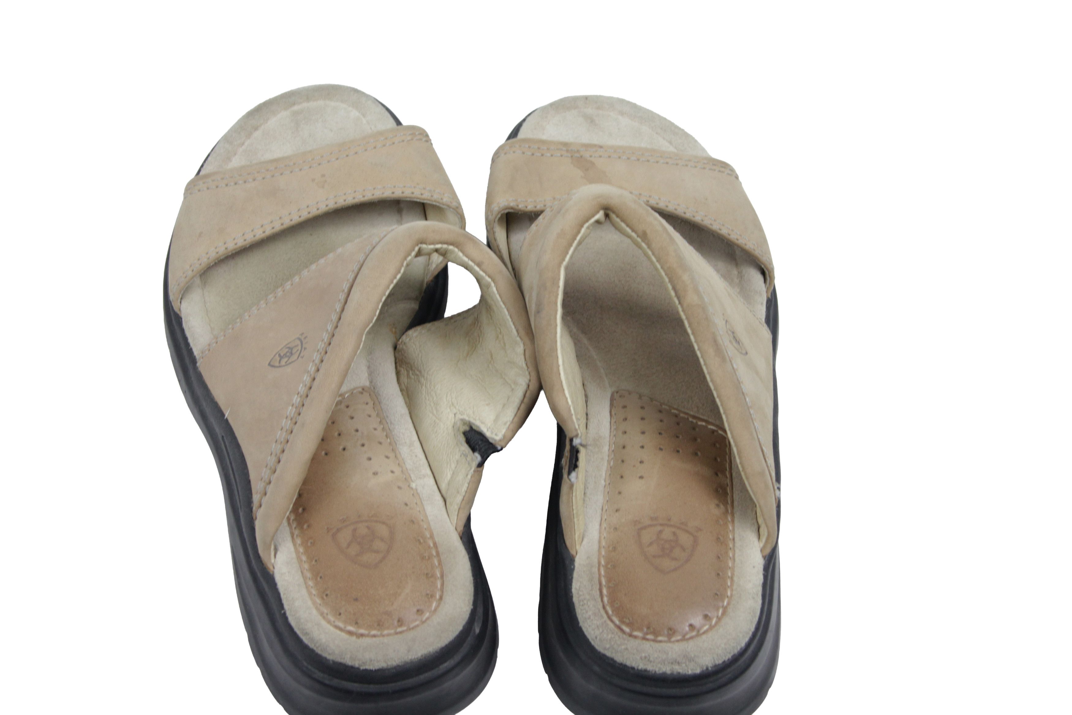 Ariat Tan Suede Sandals Size US 6.5 / IT 36.5 - 8 Thumbnail