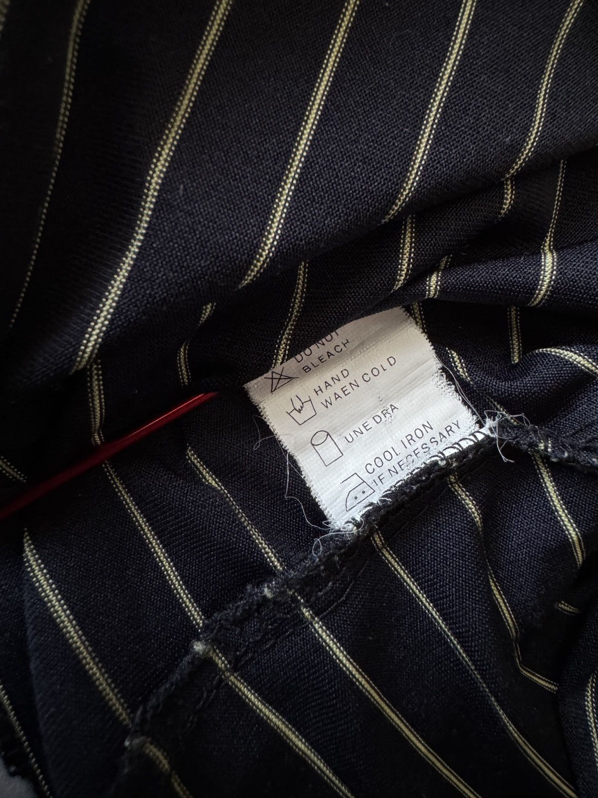 Yves Saint Laurent 🔥🔥 Vintage Yves Saint Laurent Silk Striped Polo Shirt Size US XL / EU 56 / 4 - 7 Thumbnail