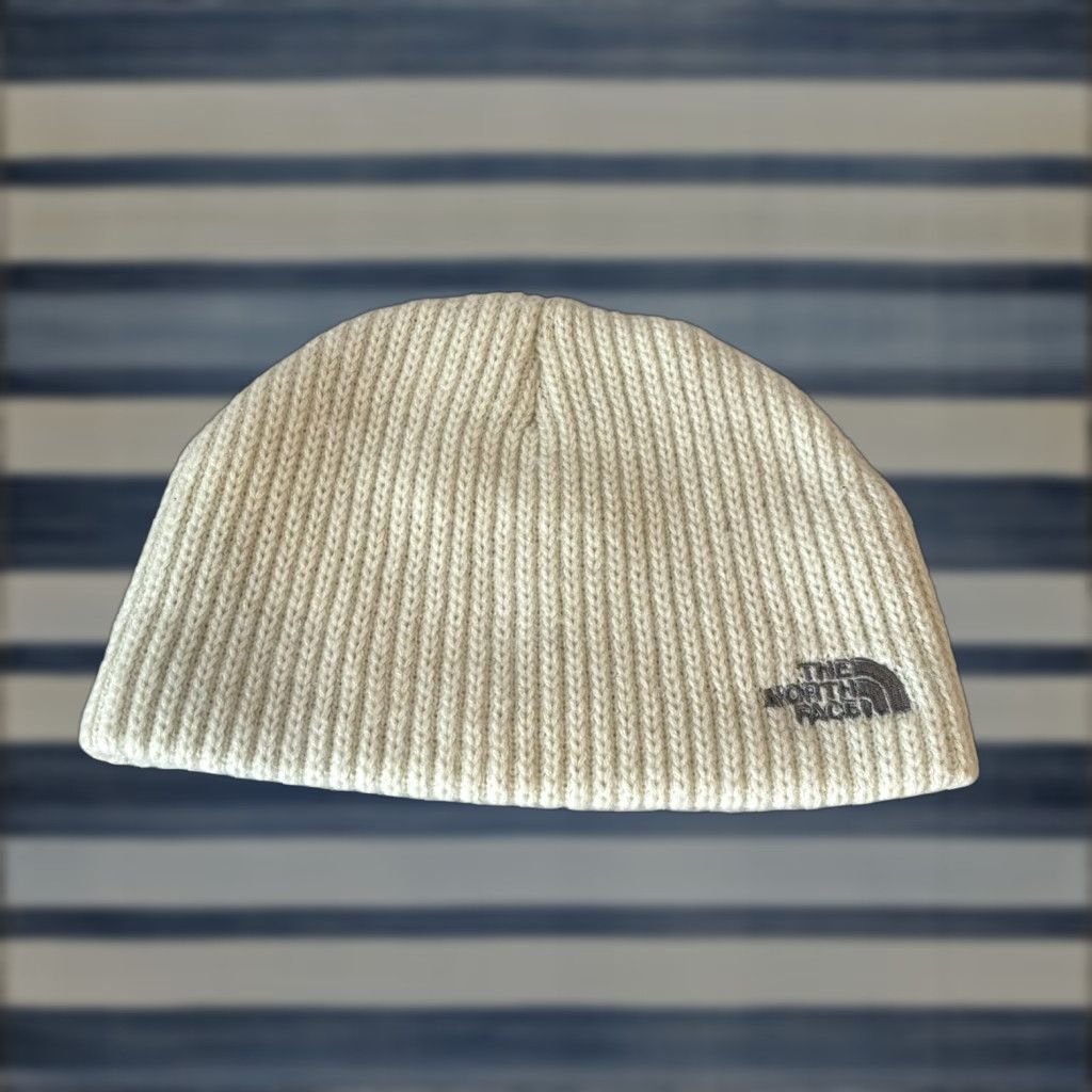 The North Face The North Face Beanie White Knit Women One Size Size ONE SIZE - 1 Thumbnail