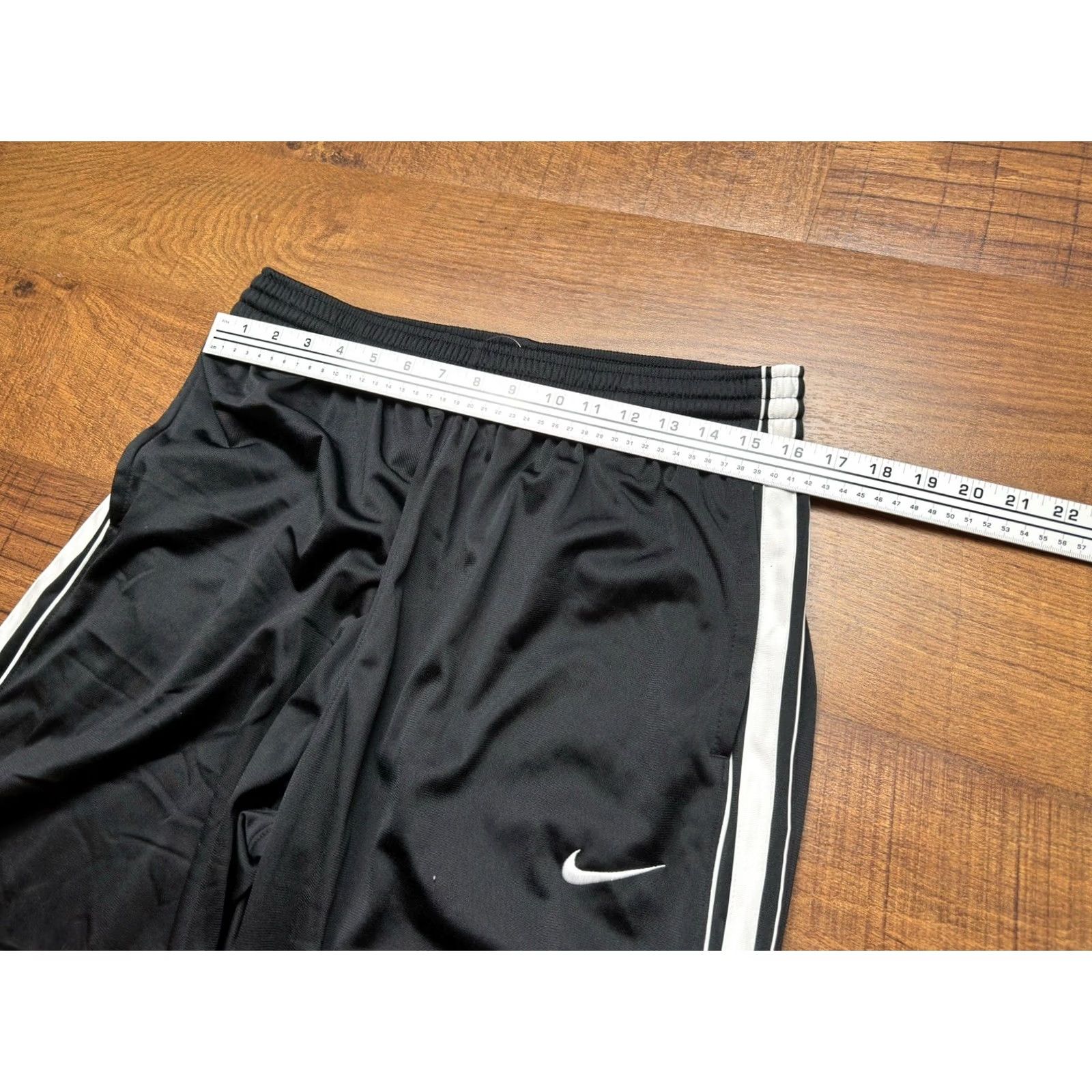 Nike Nike Pants Mens Large Black Striped Track Sweatpants Athletic Y2K Size US 32 / EU 48 - 7 Thumbnail